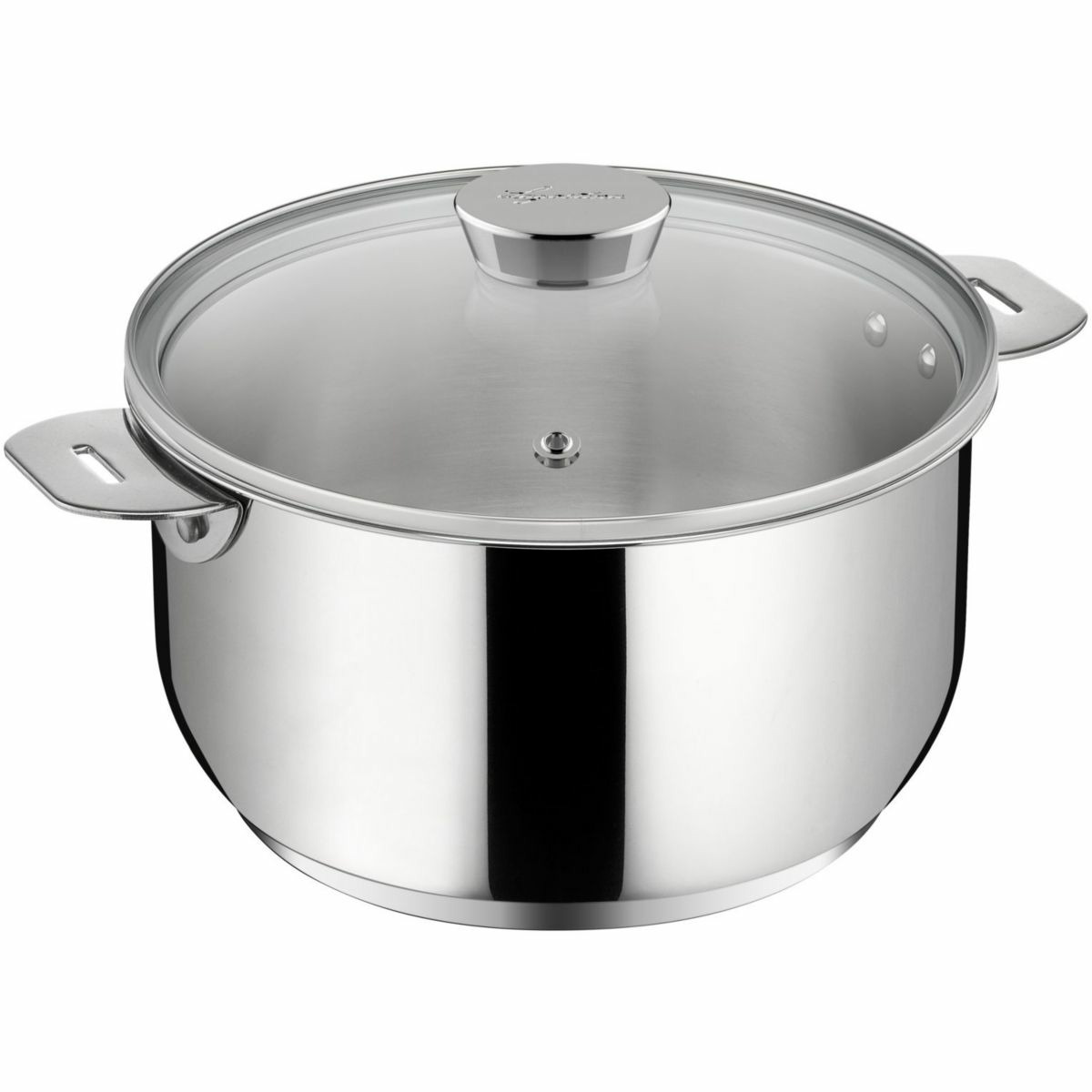 Casserole inox salvaspazio avec couvercle 20 cm (3.2l)