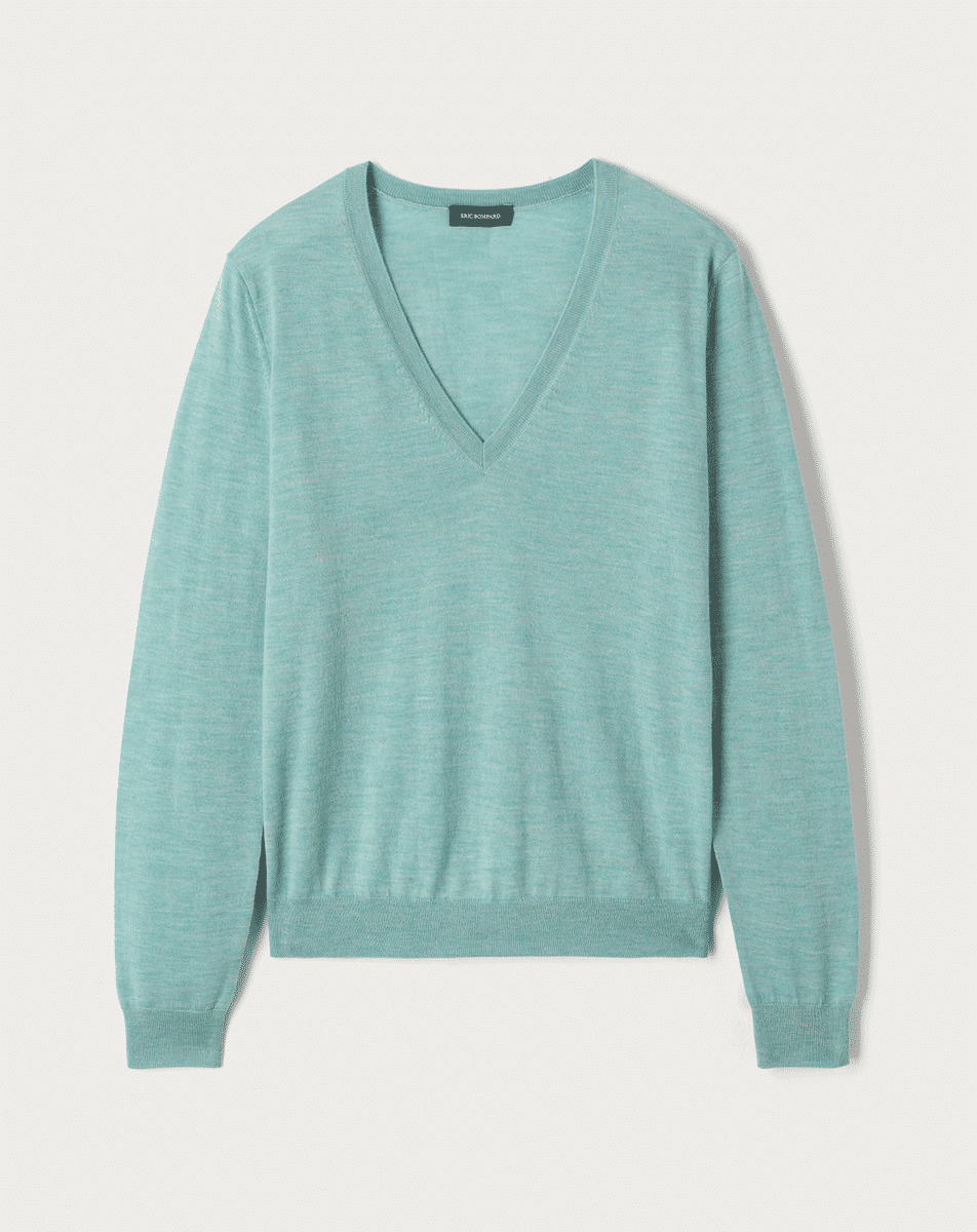 Pull col V ultrafin - Femme - HOSTA