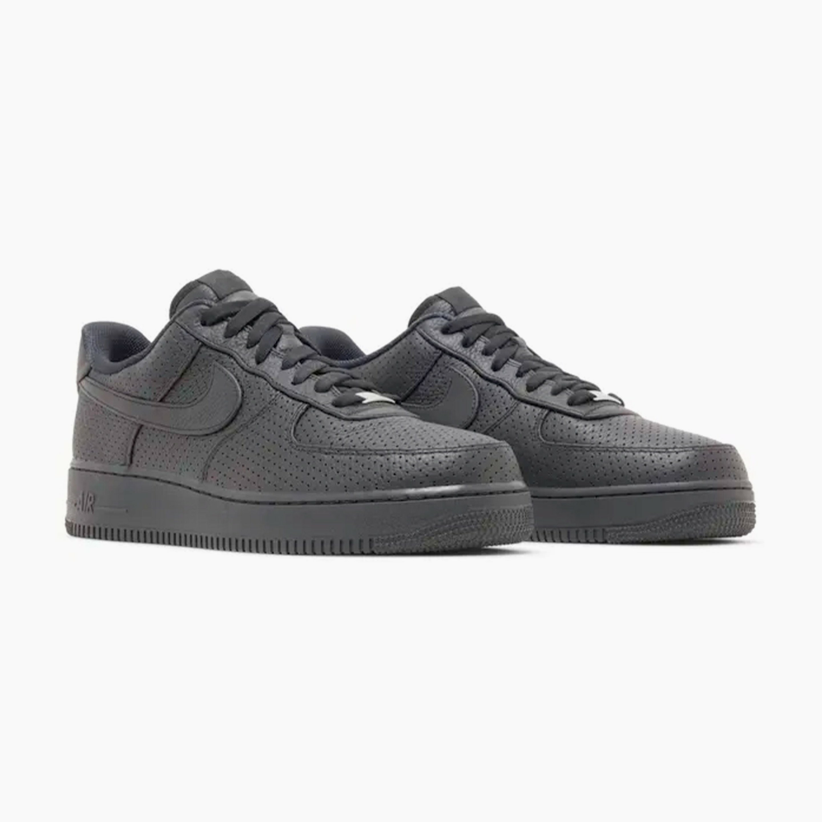 Nike Air Force 1 Low SP Triple Black Perforated