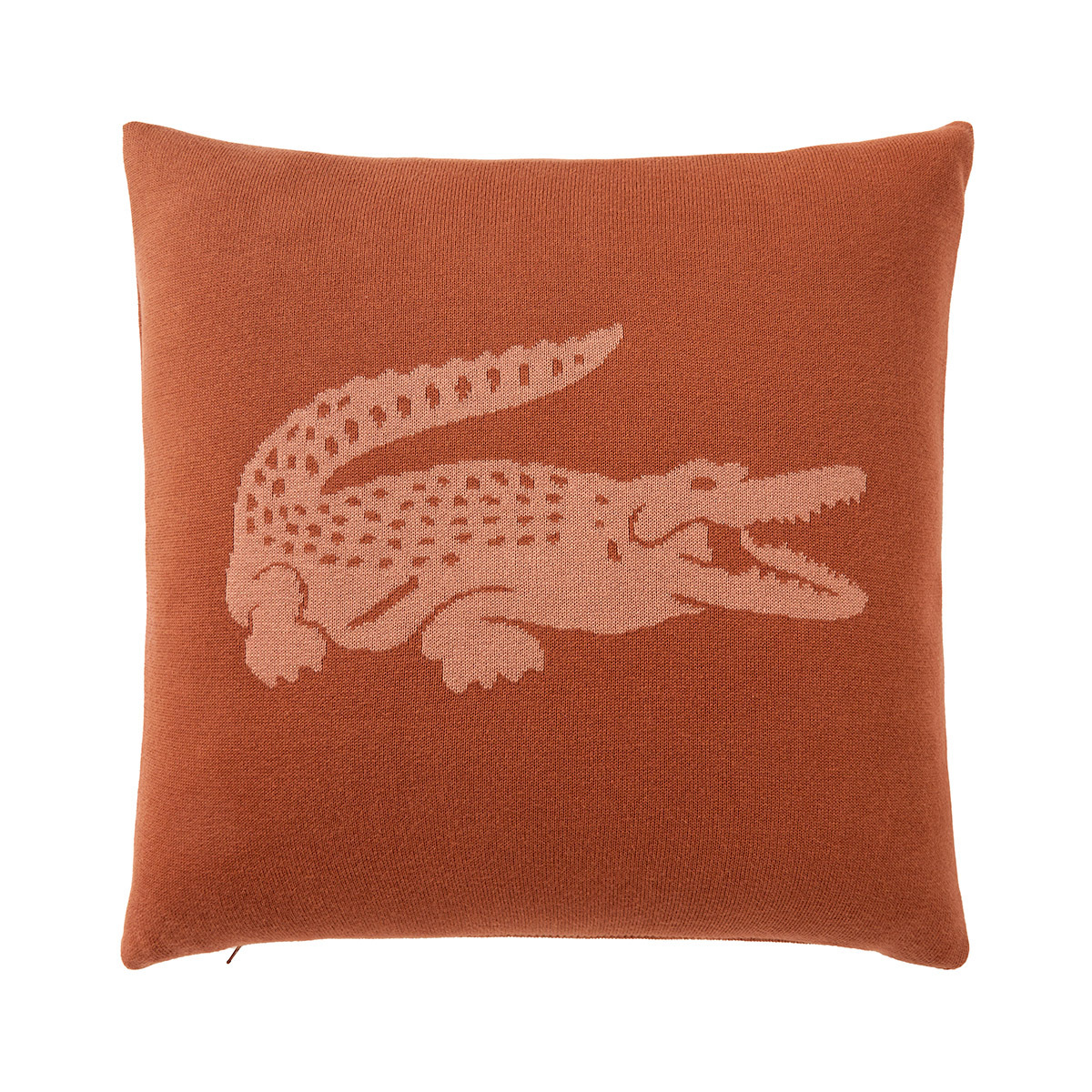 Lacoste - Housse de coussin en coton vert, L Reflet