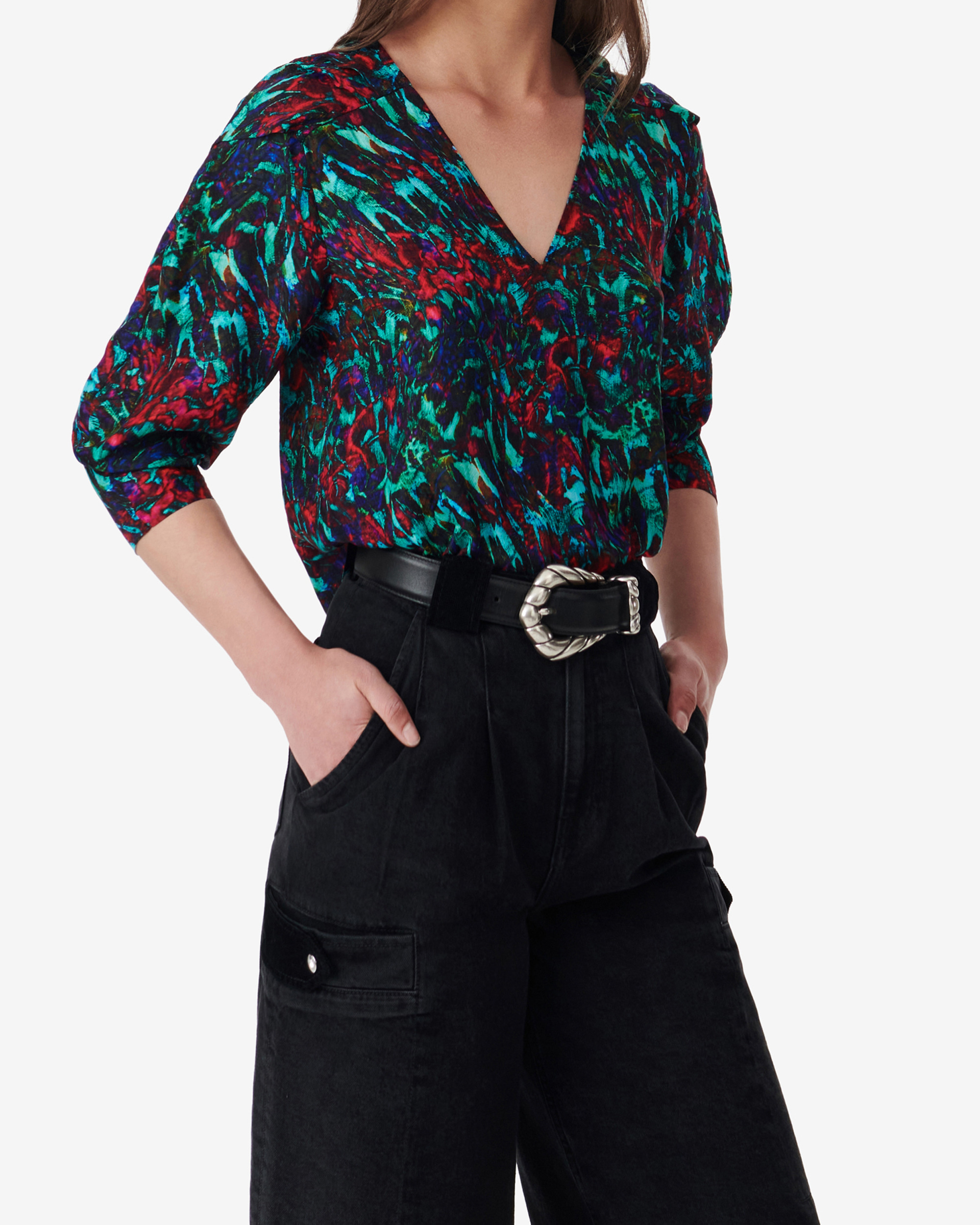 Top À Imprimé Imalie