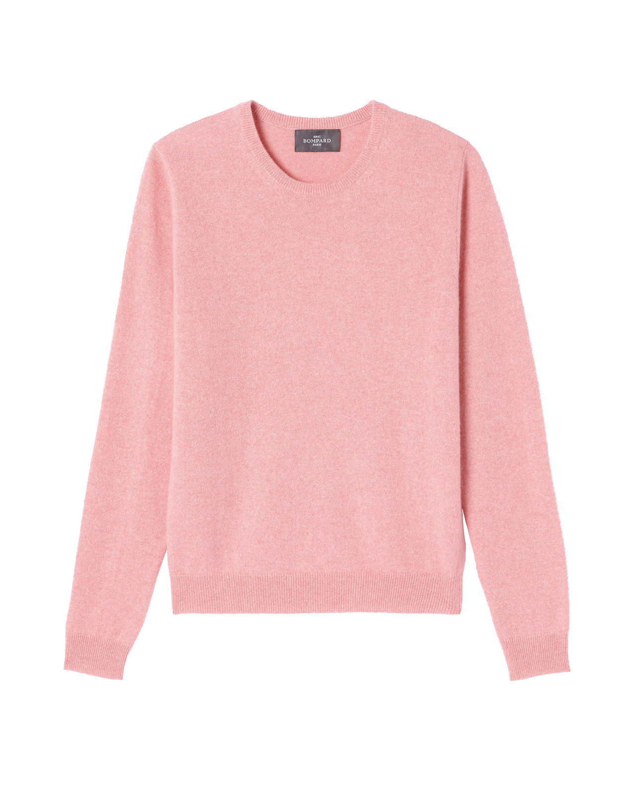 Pull col rond classique - Femme - ROSE RETRO