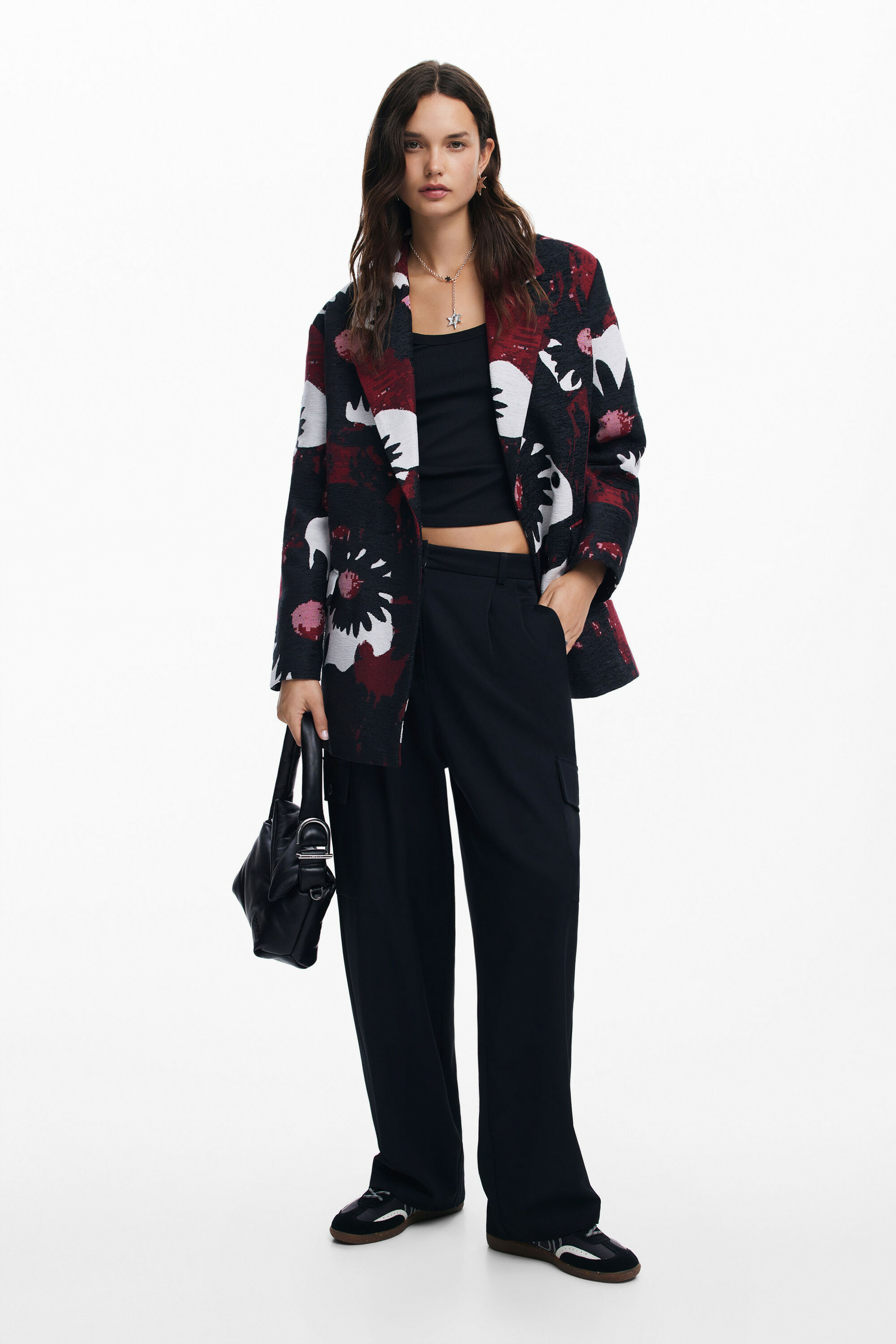 Manteau floral M. Christian Lacroix