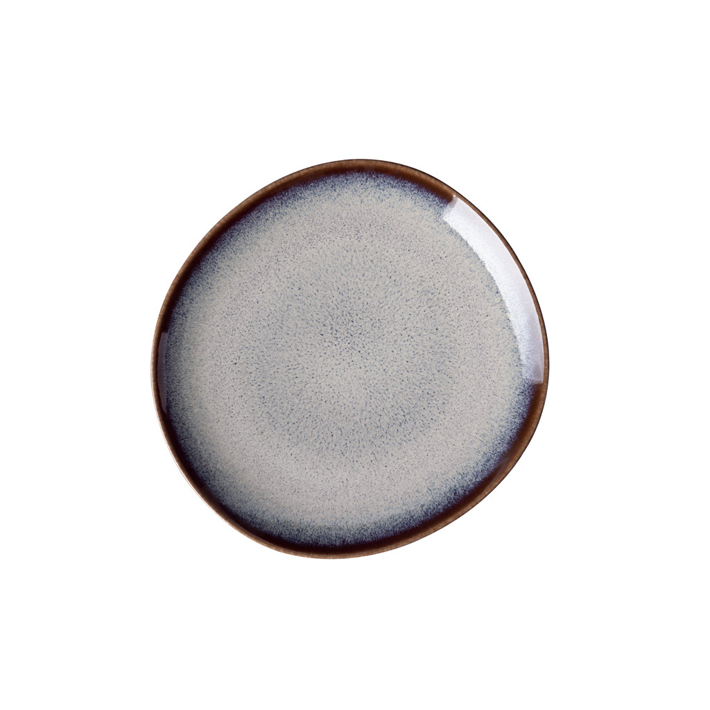 Lave beige assiette à pain 17,5 x 17 x 2 cm