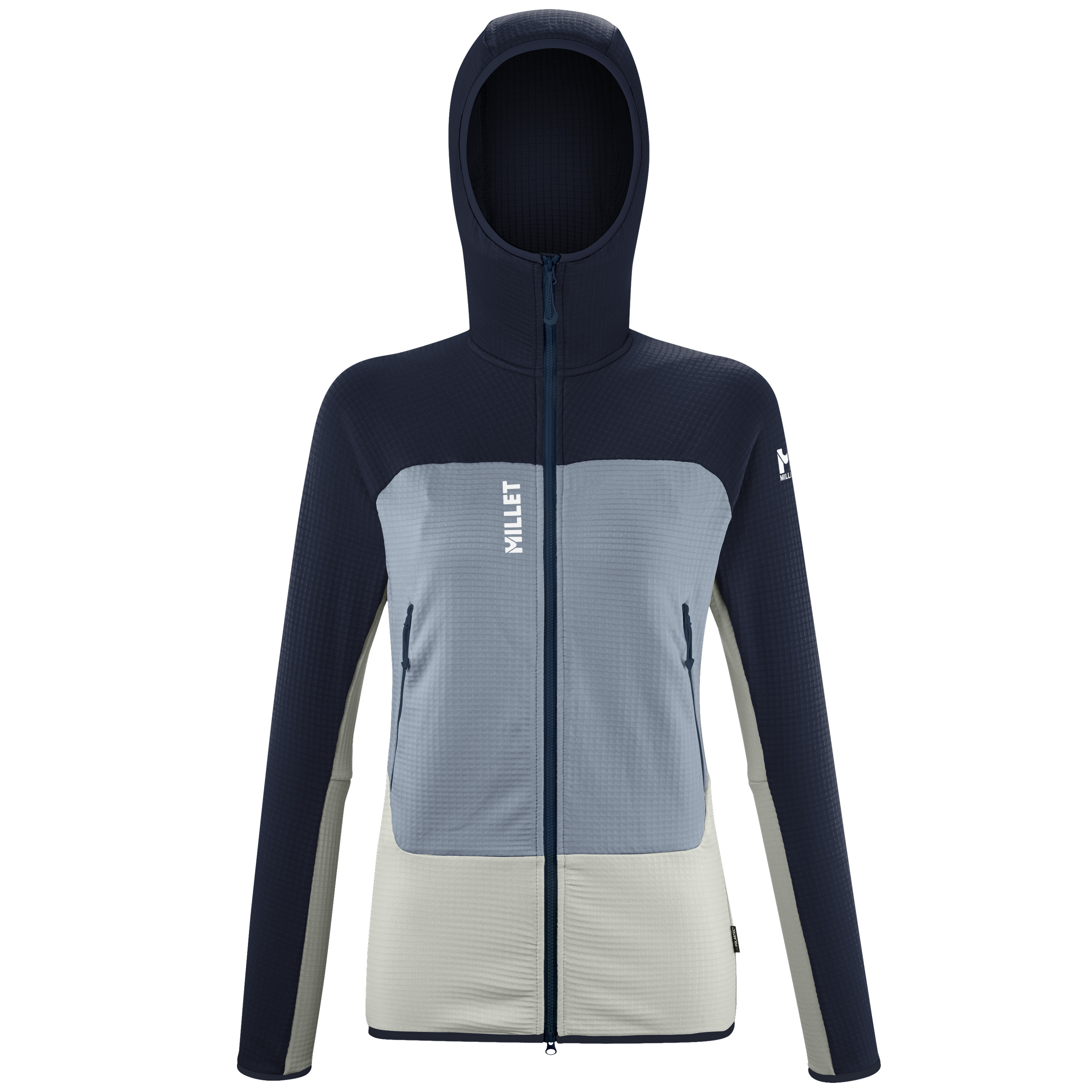 FUSION GRID HOODIE W