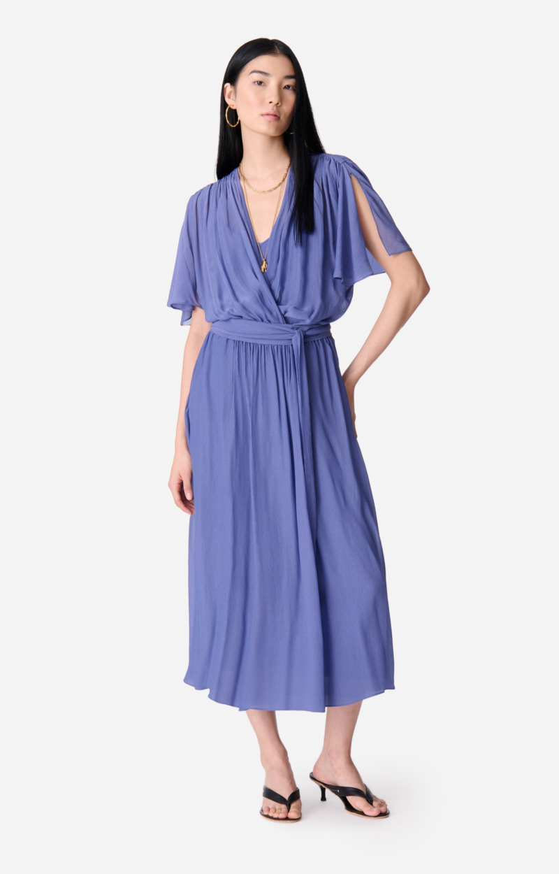 Robe Edjie En Viscose Mélangée