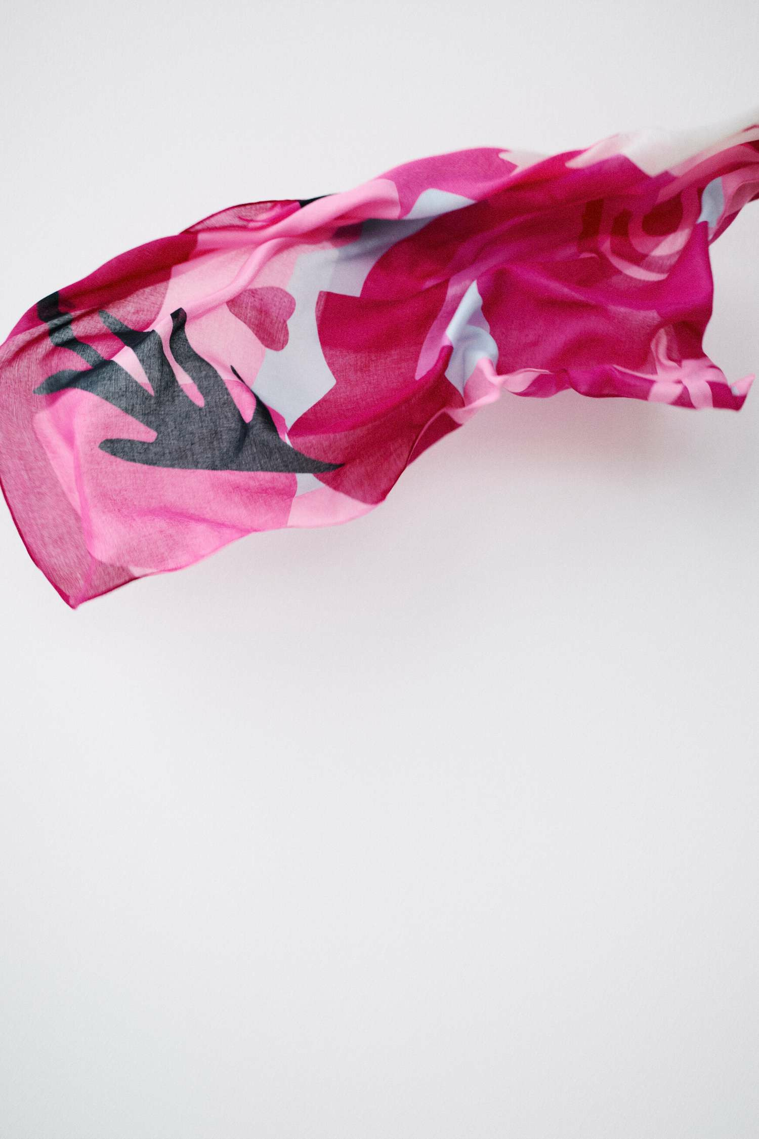 Foulard octobre rose doriane