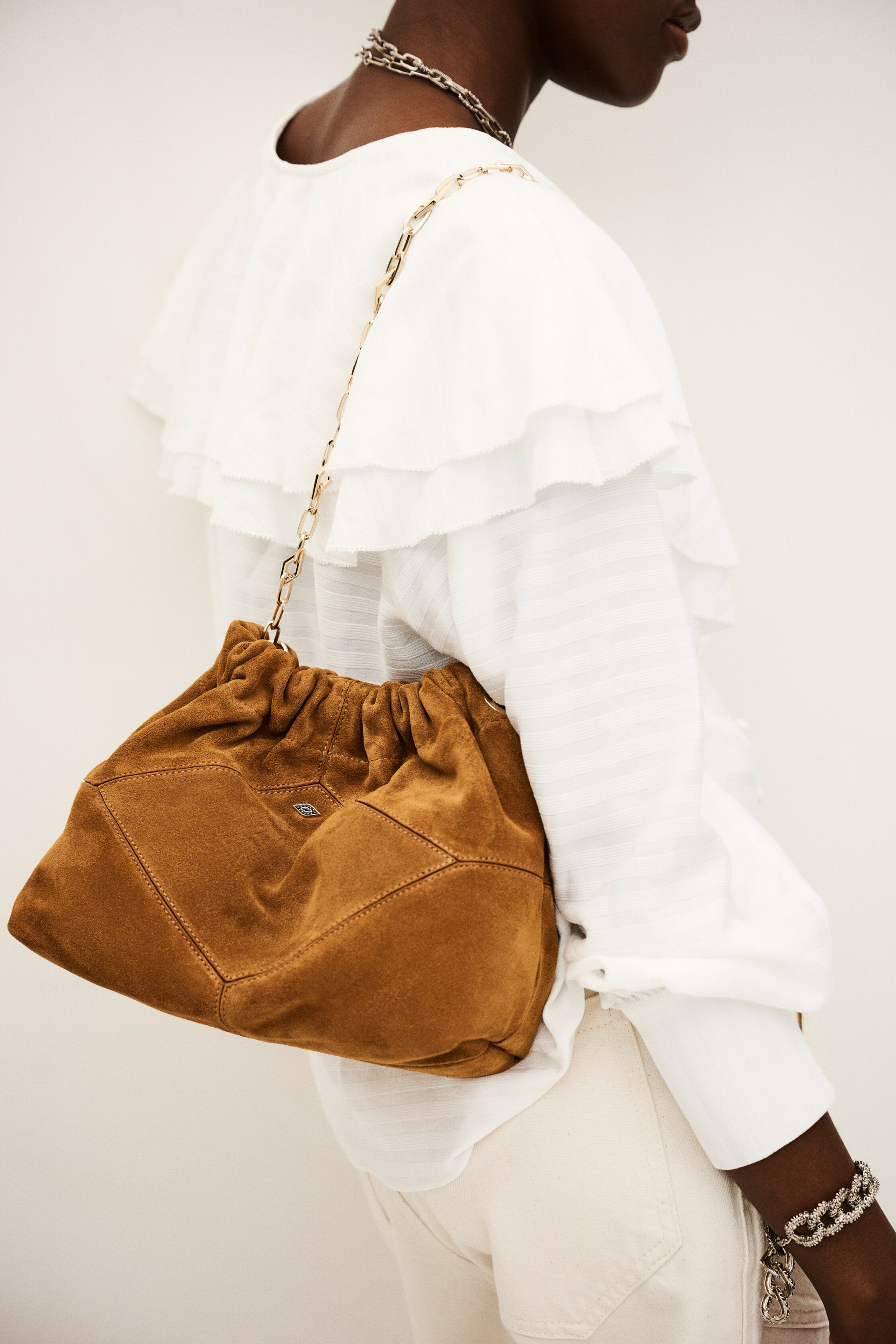 SAC S SUEDE MINI JUNE TOTE