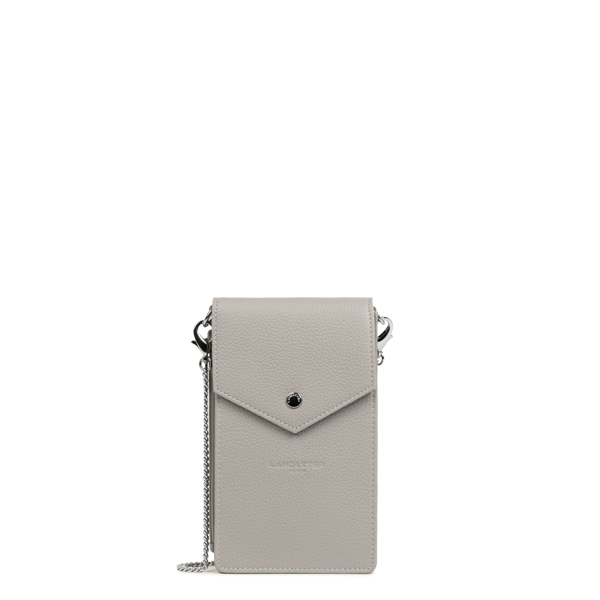 Pochette smartphone A rabat avec pression Foulonné PM