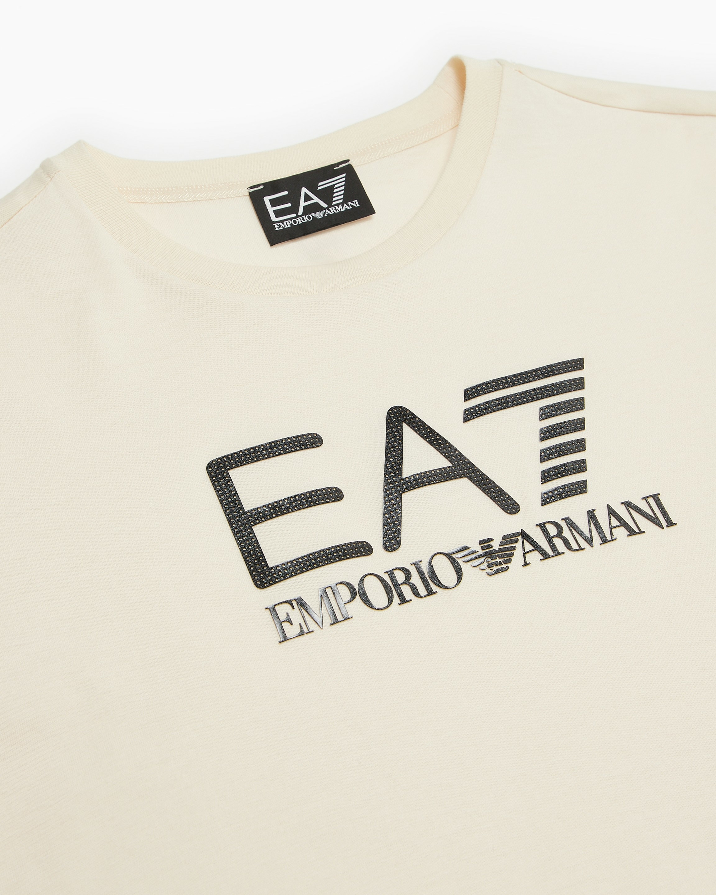 T-shirt - gris à capuche blanche