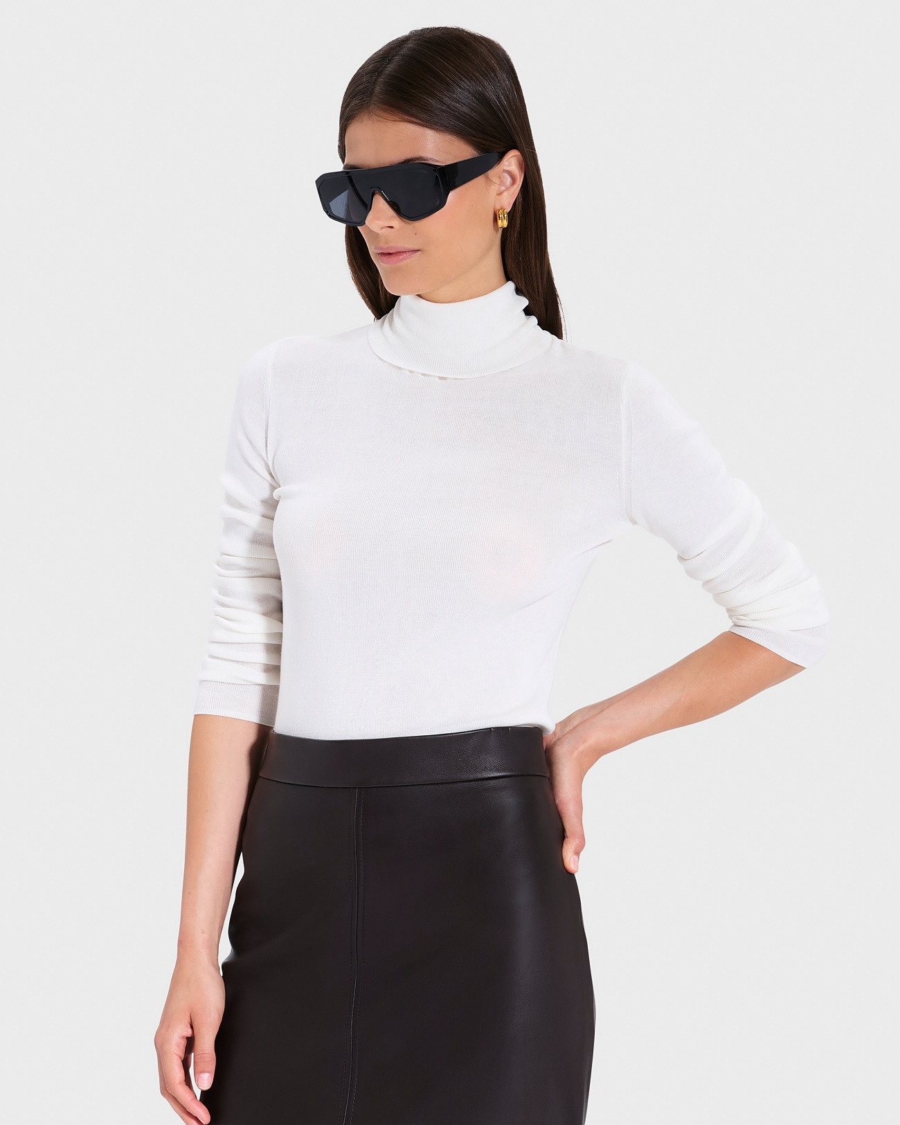 Pull Norvind Ecru en Lyocell