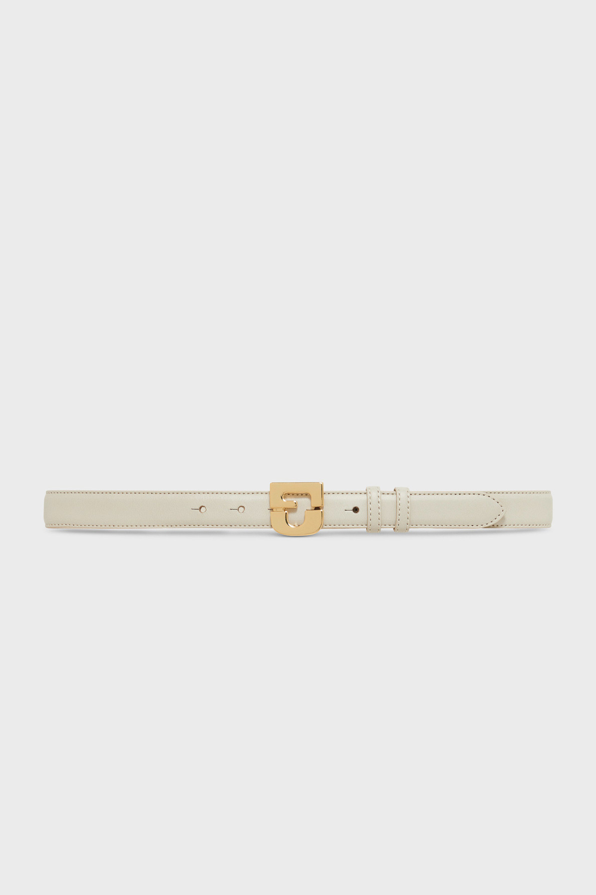 CEINTURE LE LAUREN EN CUIR LISSE AVEC BOUCLE GD LE LAUREN