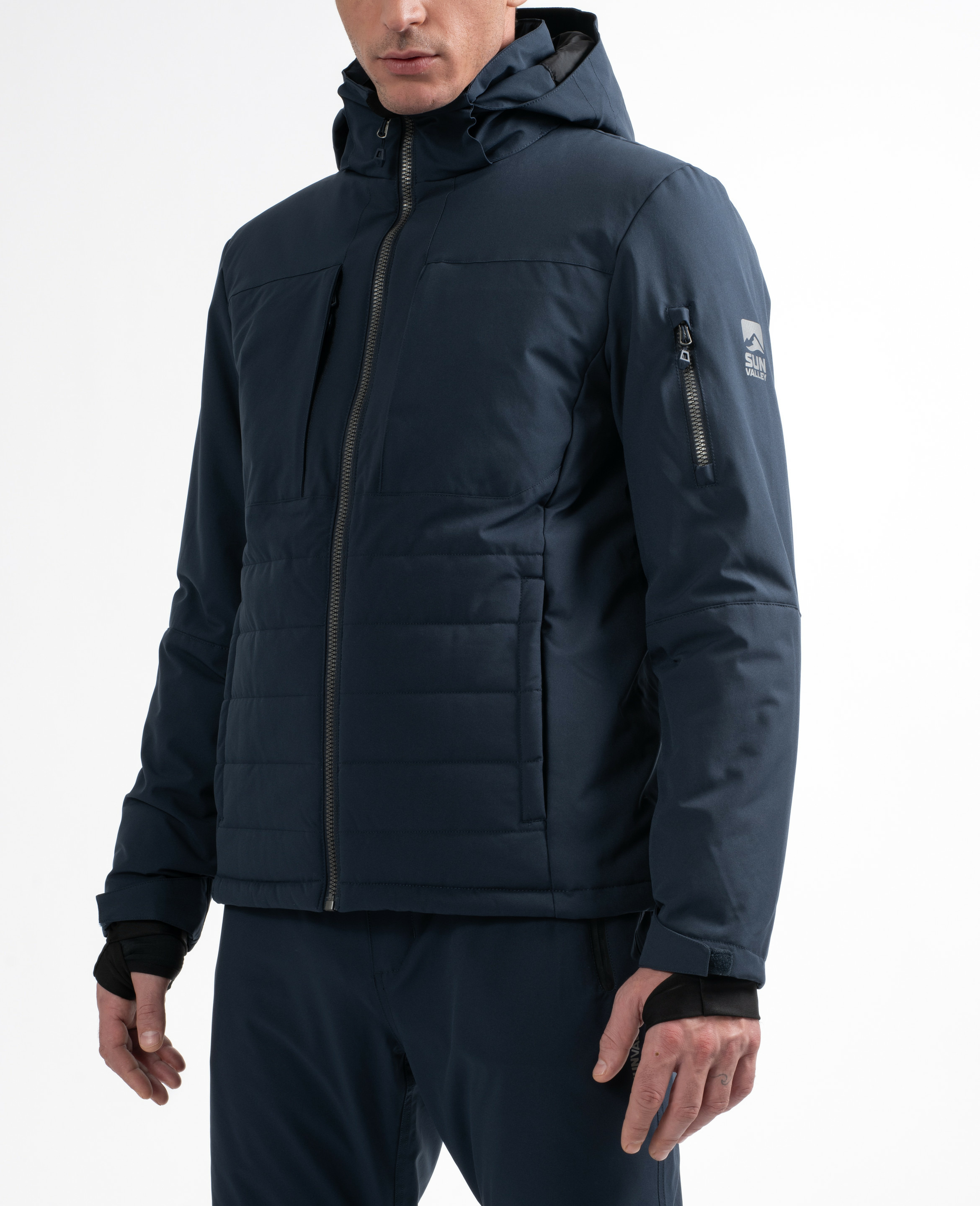 Veste de ski matelassée homme