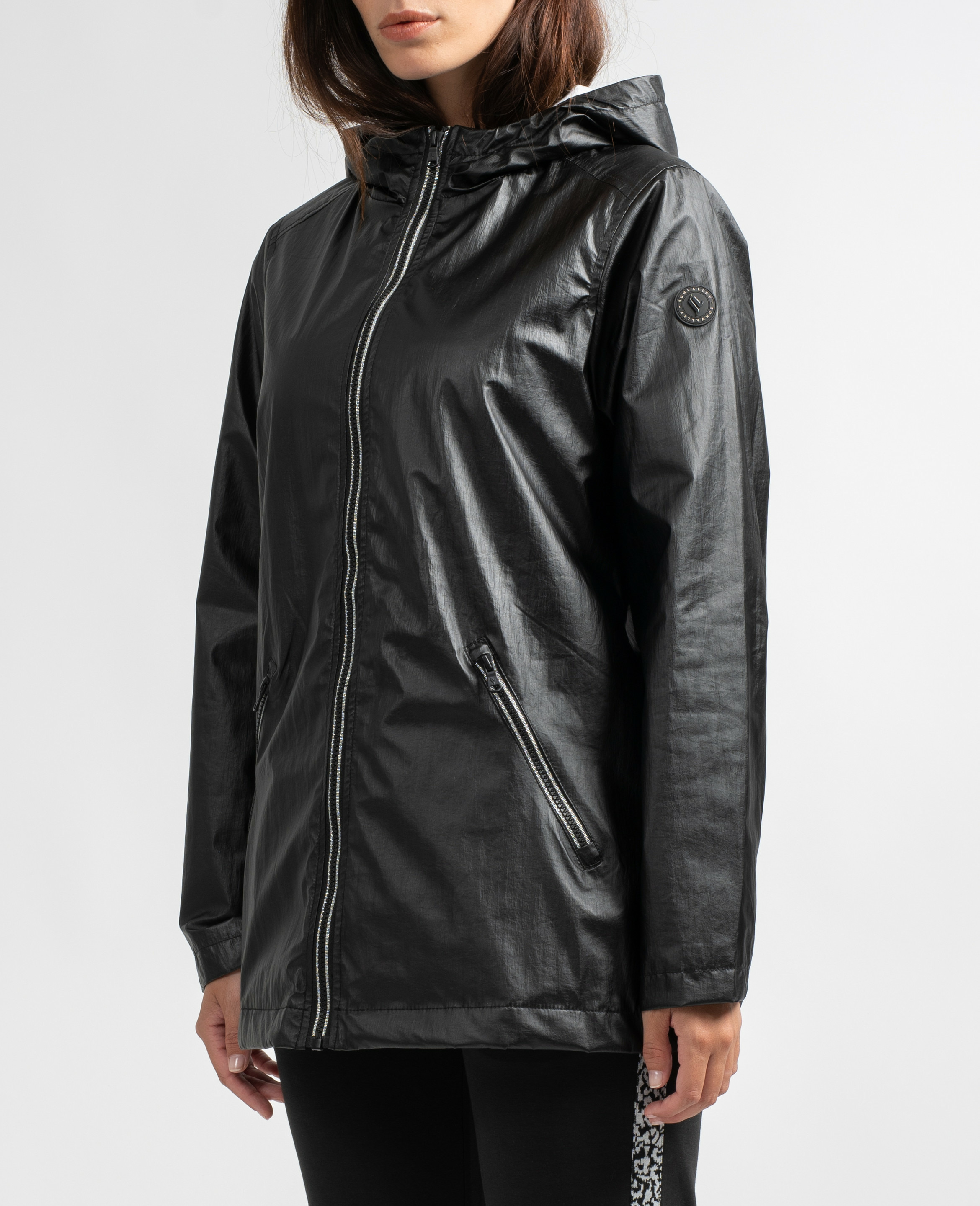 Veste imperméable avec capuche