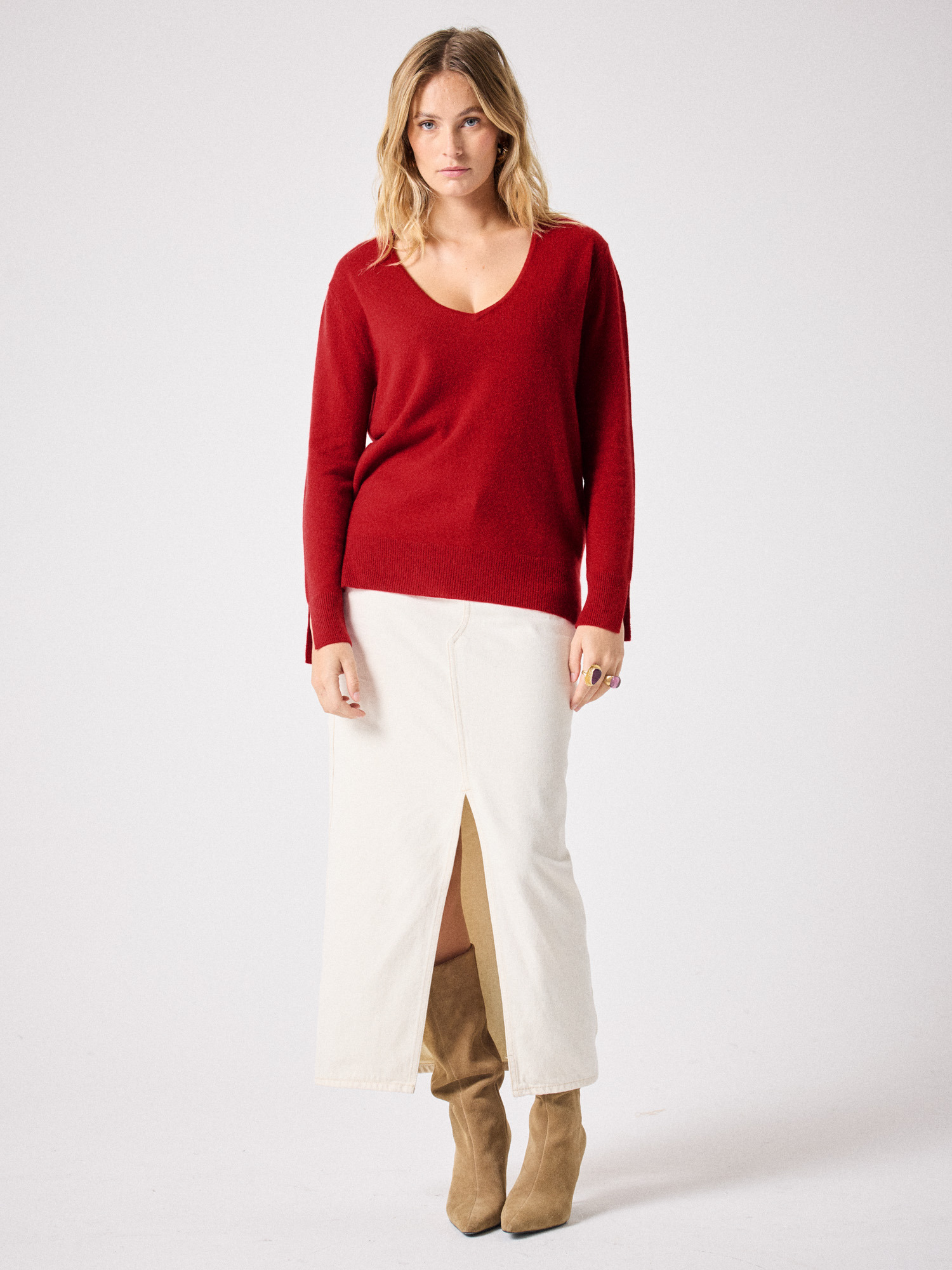 Pull cachemire Leopoldine VELOURS