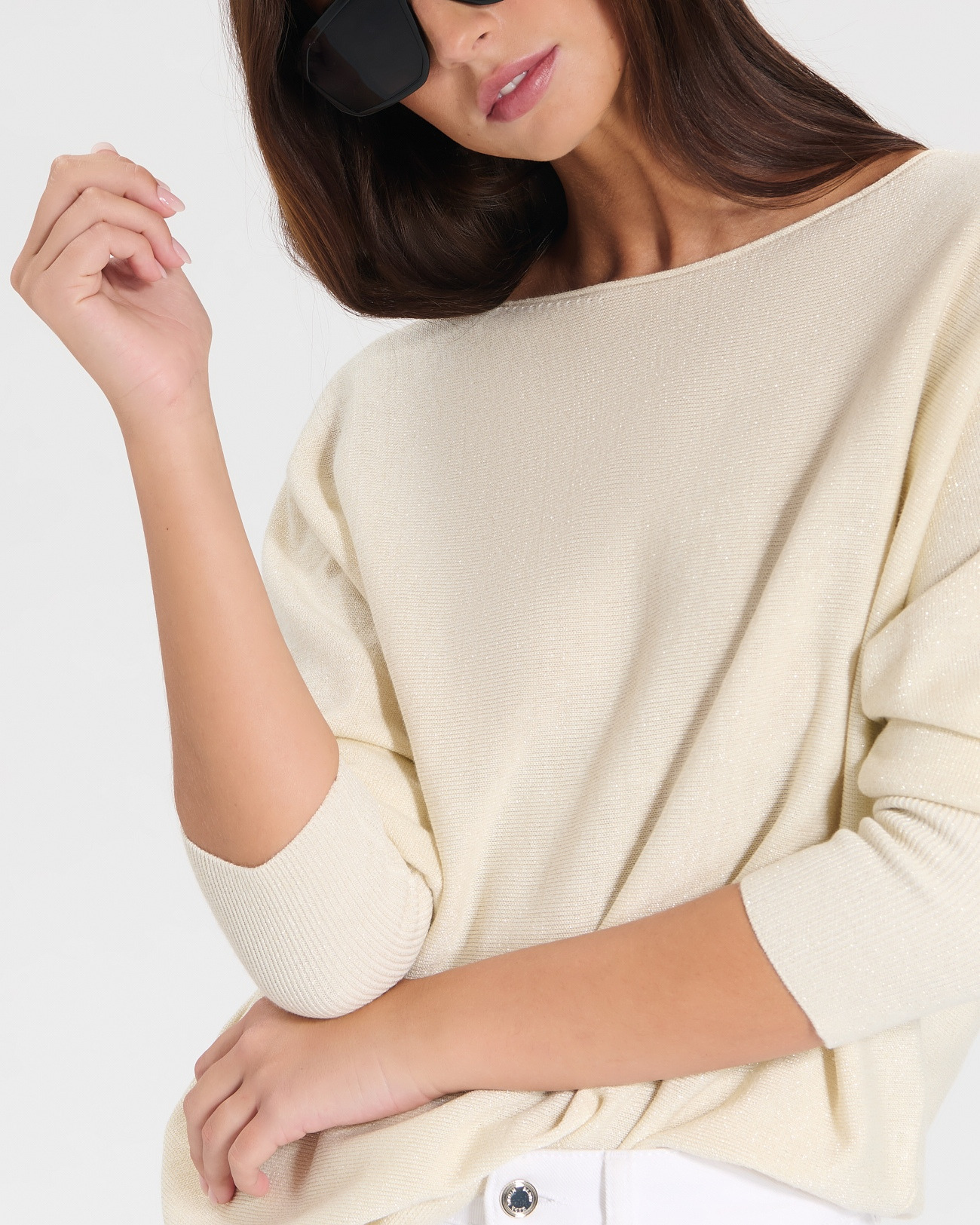 Pull Penseeboat Or en Polyamide