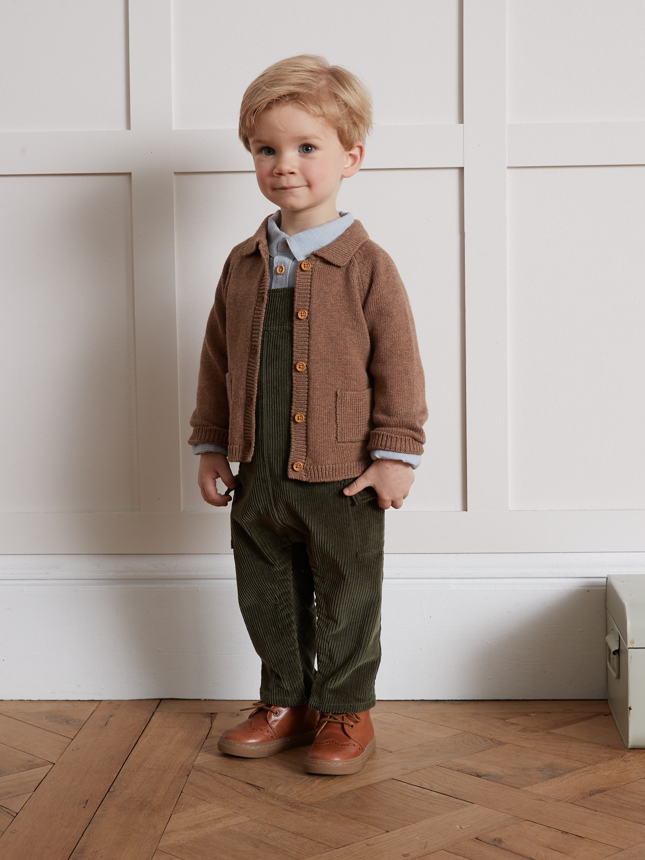 GILET COL POLO
