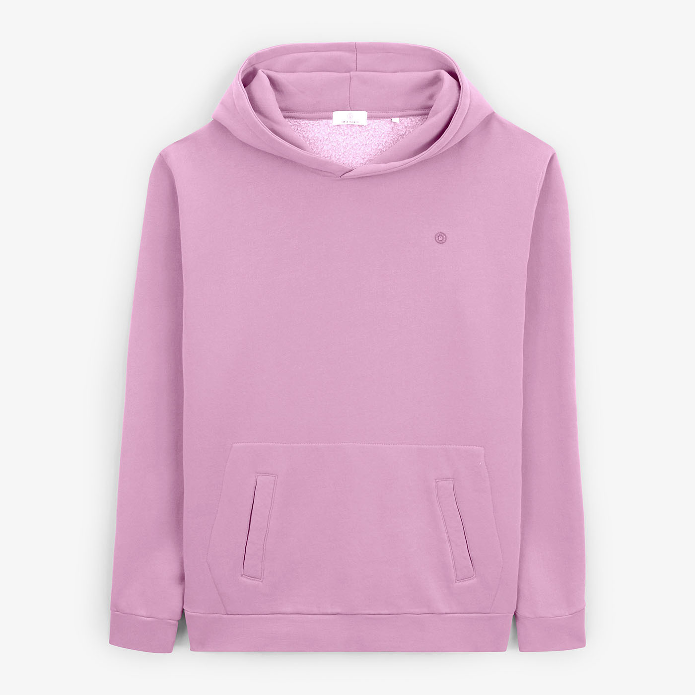 Sweat à capuche Stéphane rose lilas