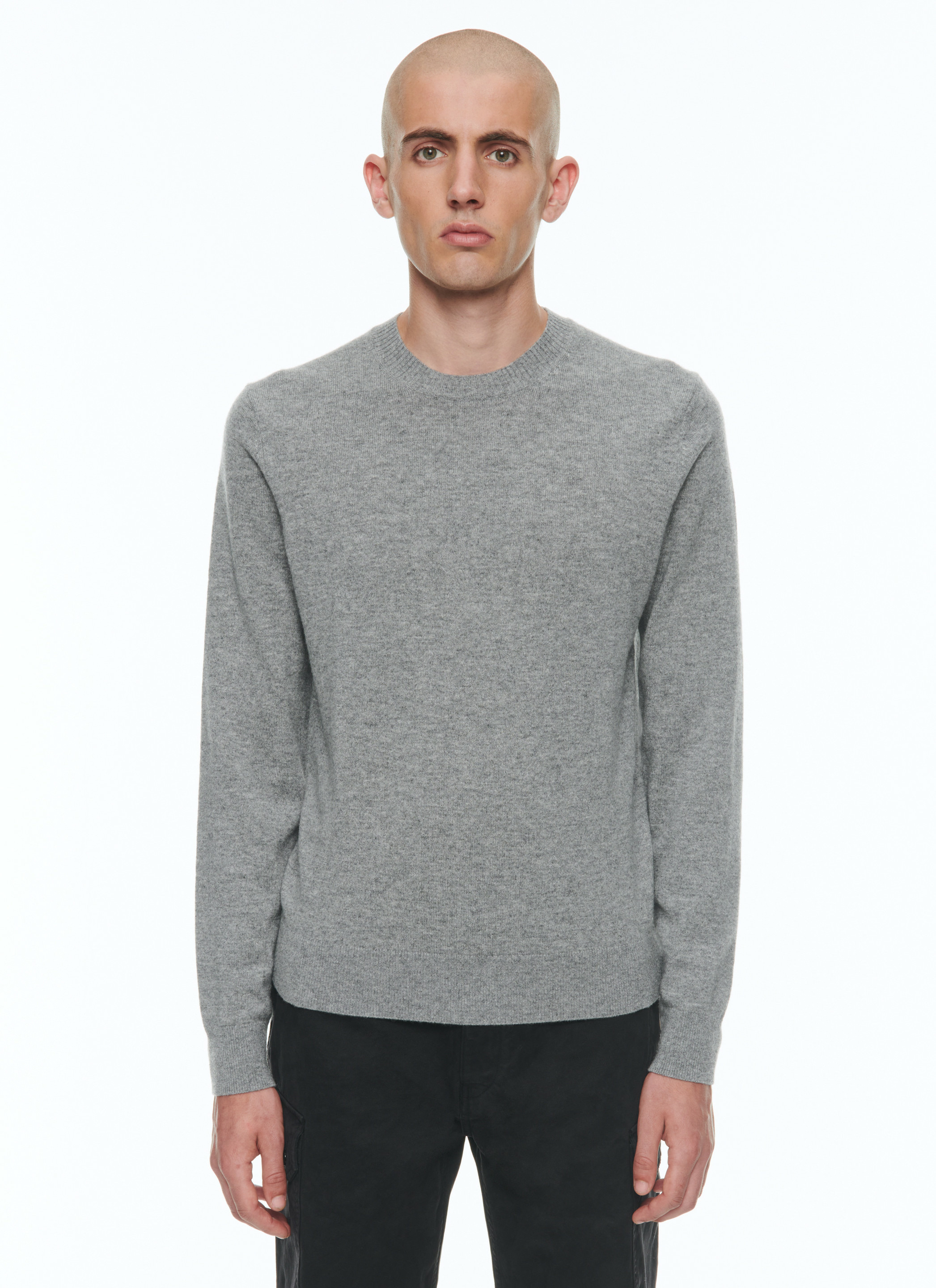 Pull col rond en cachemire