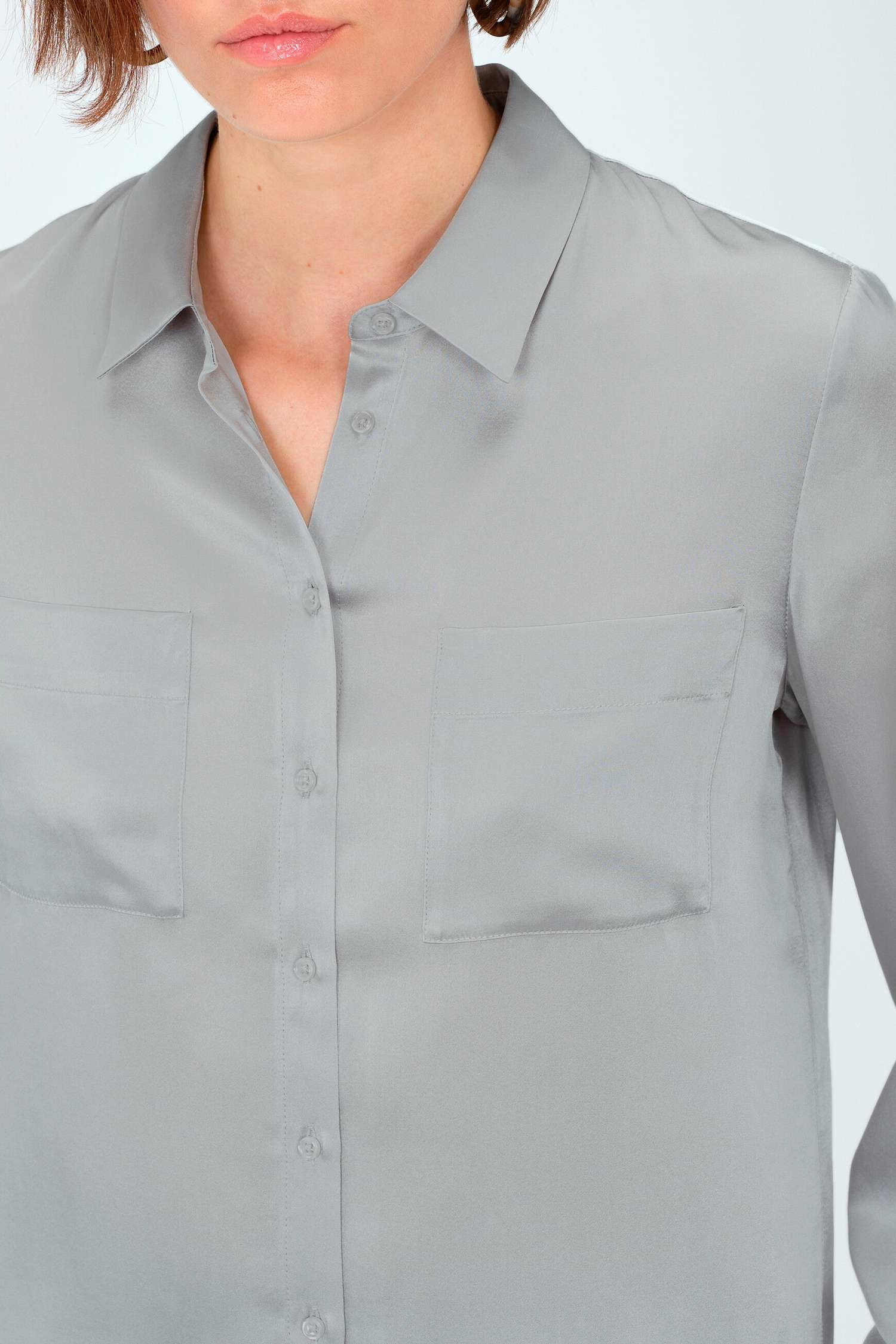 Chemise jeanne b 100% soie