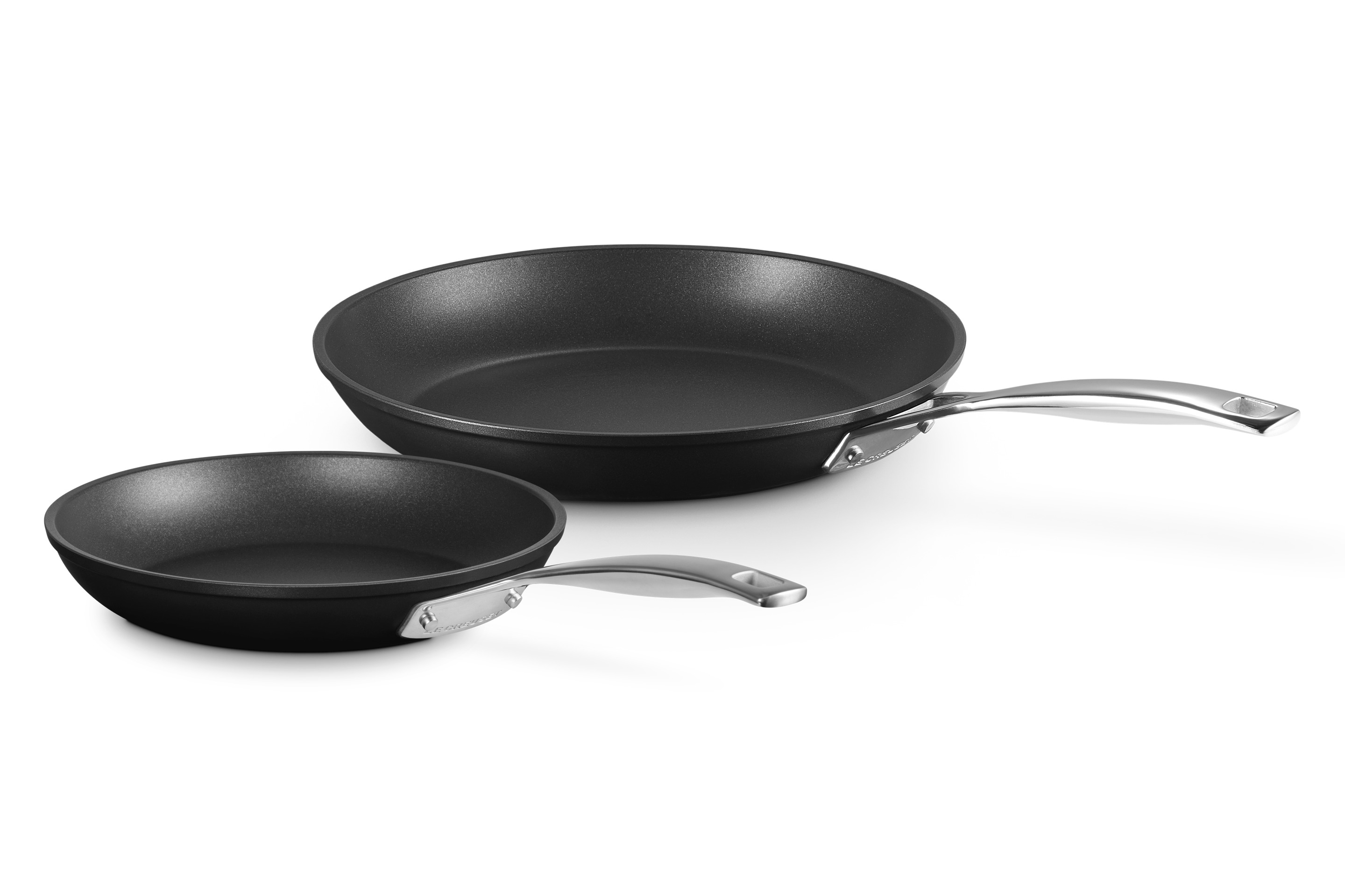Set de 2 poêles anti-adhérente Les Forgées 24 et 28cm
