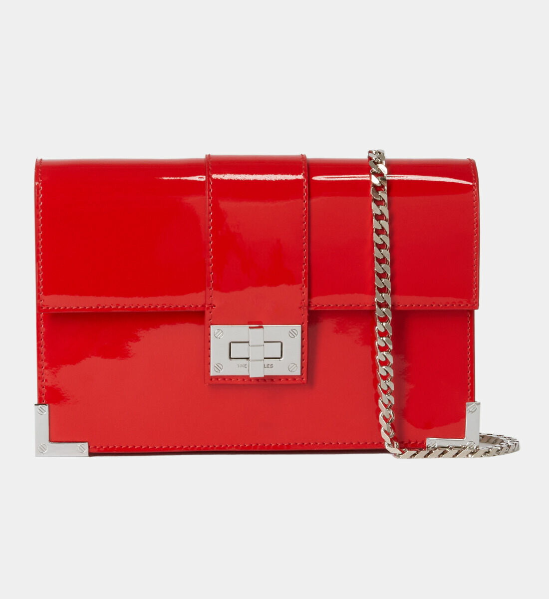 Pochette En Cuir Glossy Taille M