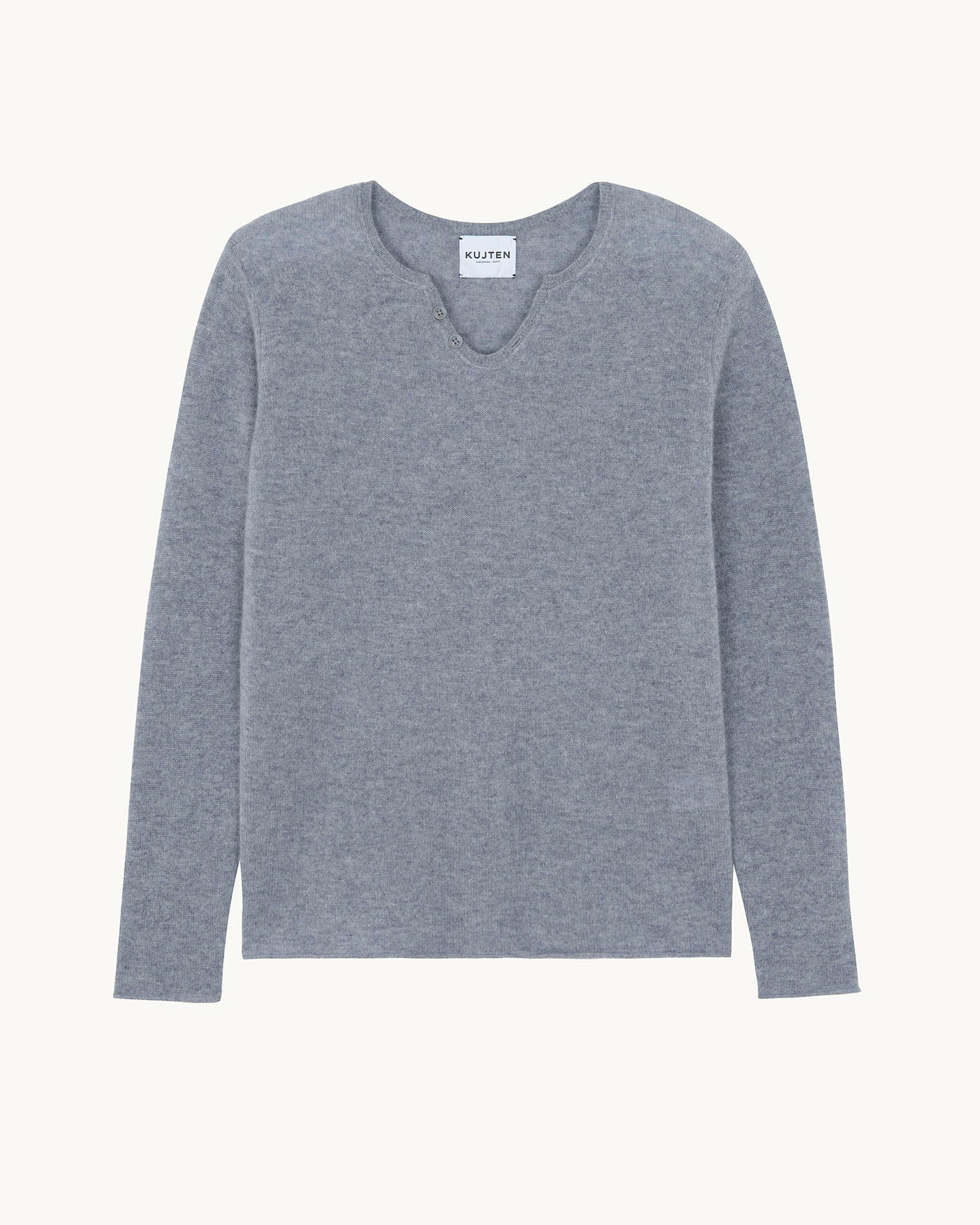 Pull Anton gris chiné