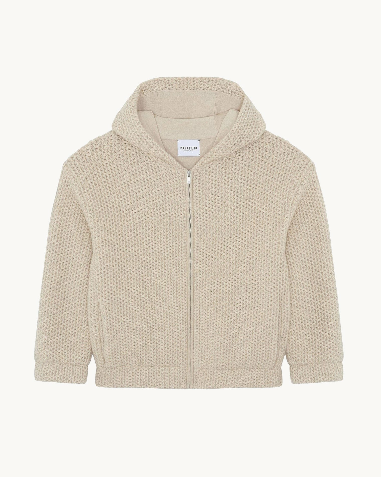 Hoodie Budi beige organic