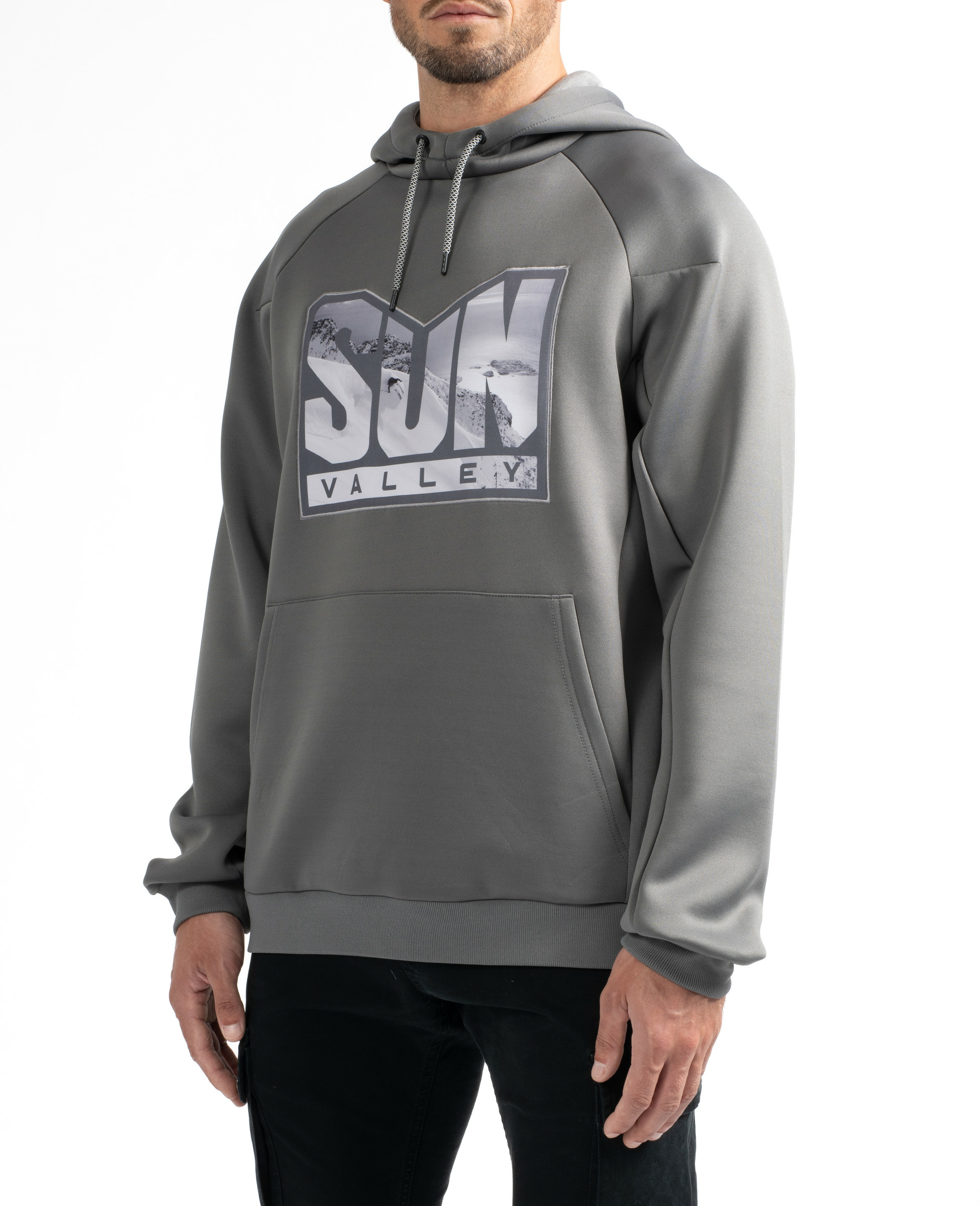 Sweat à capuche avec imprimé