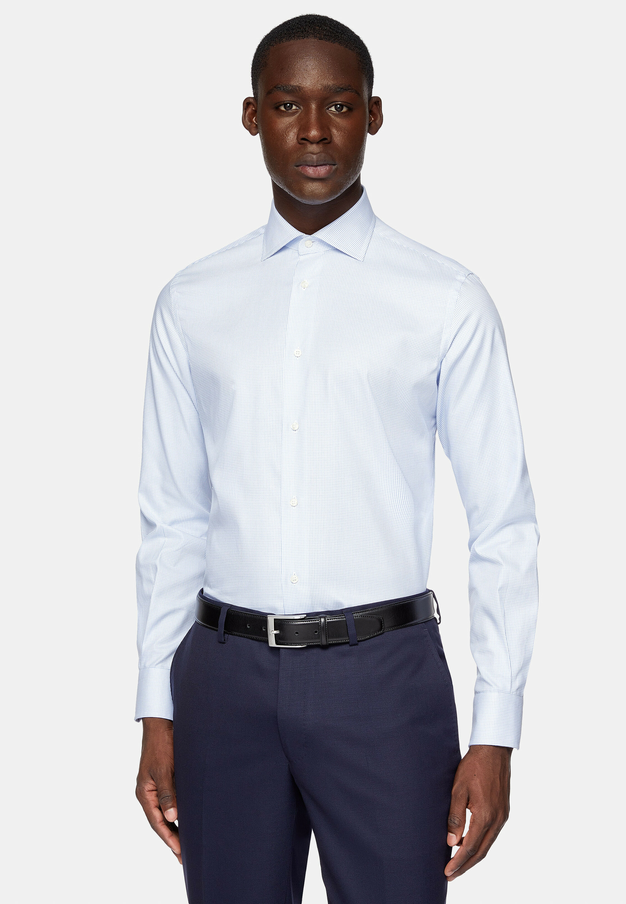 Chemise en Sergé De Coton Regular Fit