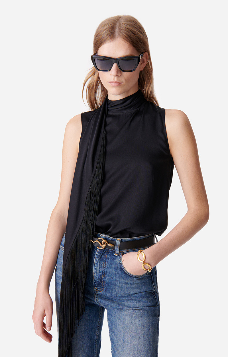 Top Django En Viscose Mélangée