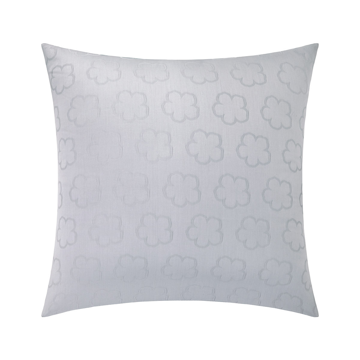 Kenzo - Taie d'oreiller en satin blanc, K Hanadot