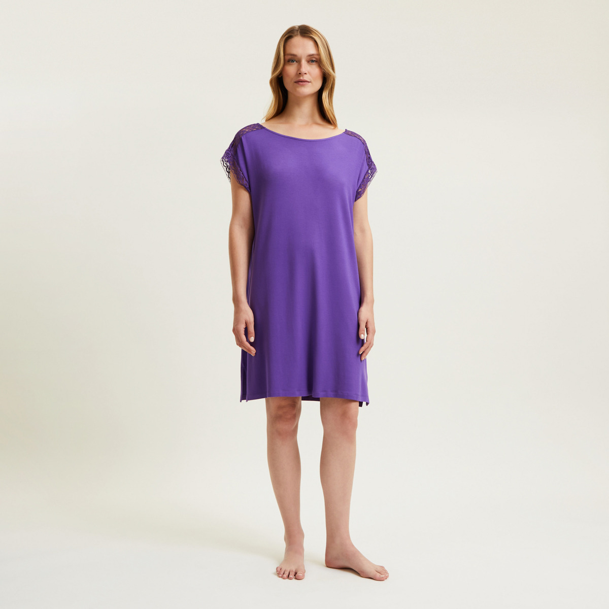 Laurence Tavernier - Chemise de nuit courte en jersey, Moorea