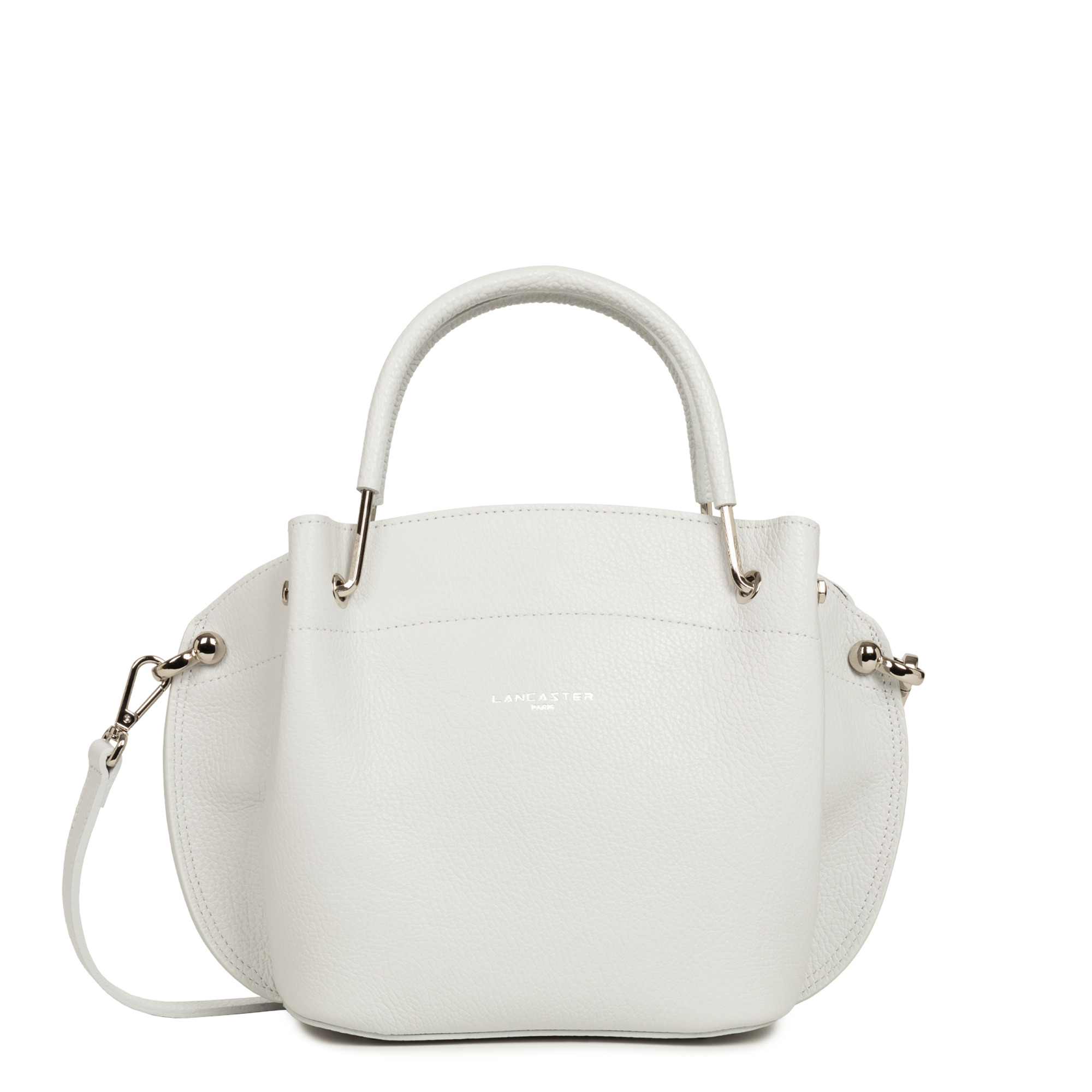 Sac à main zippé foulonne double