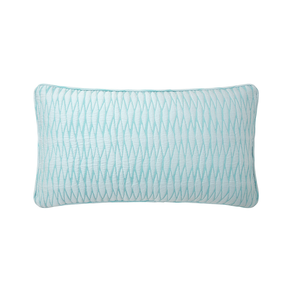 Yves Delorme - Housse de coussin en coton bleu, Le Cap