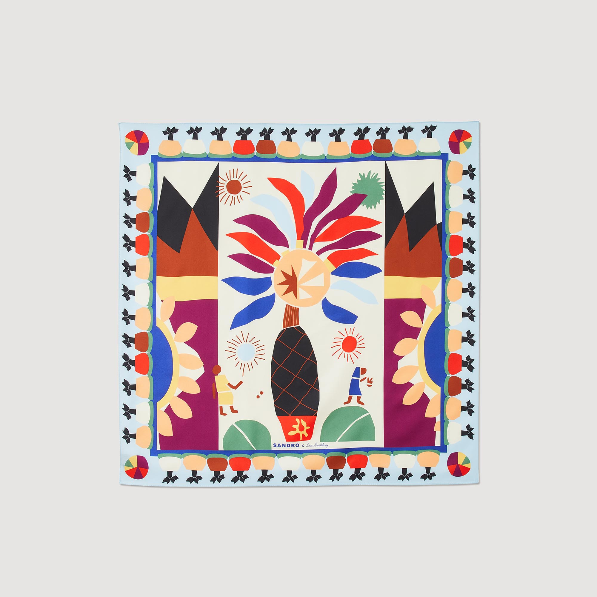 Foulard imprimé