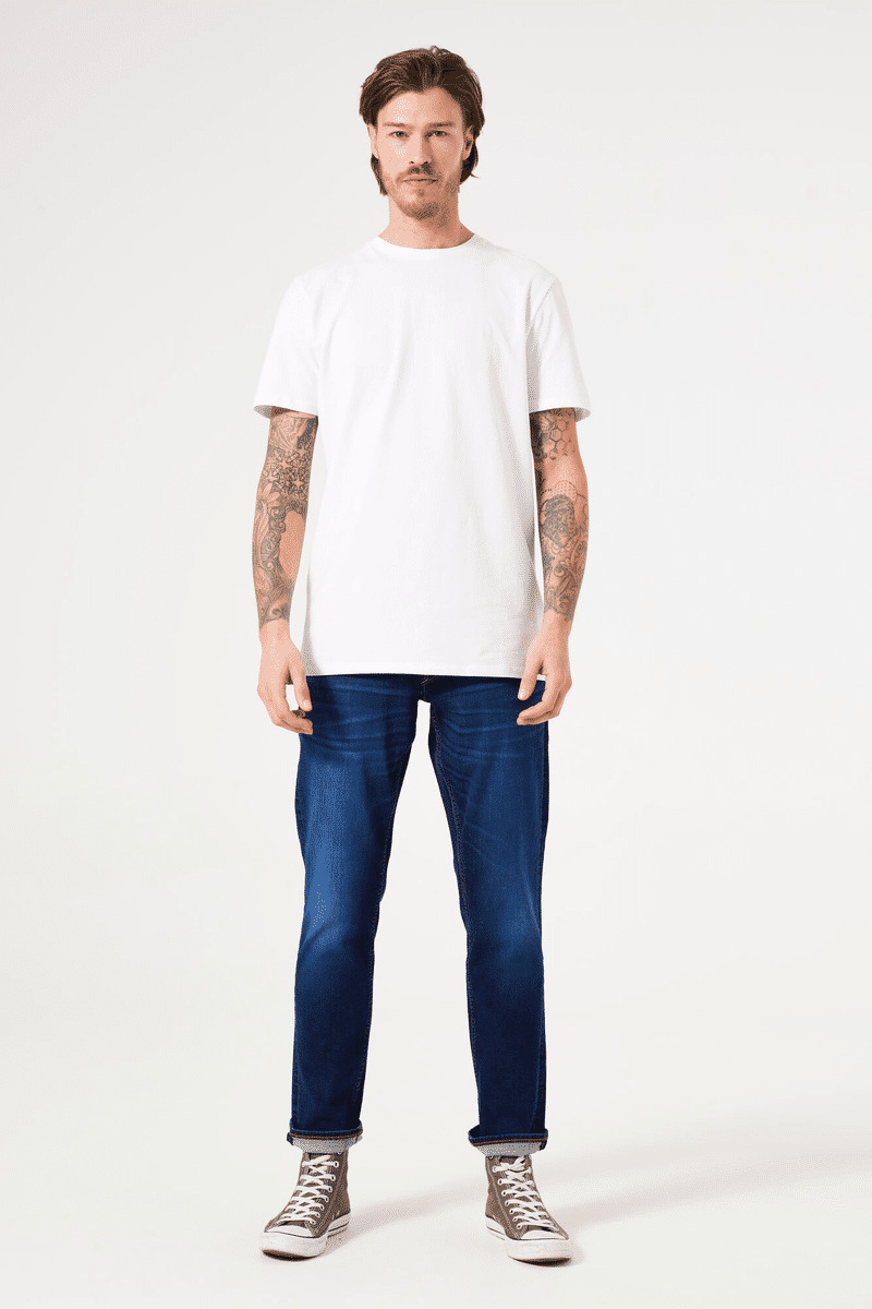 Men Jeans Russo Tapered fit Blue
