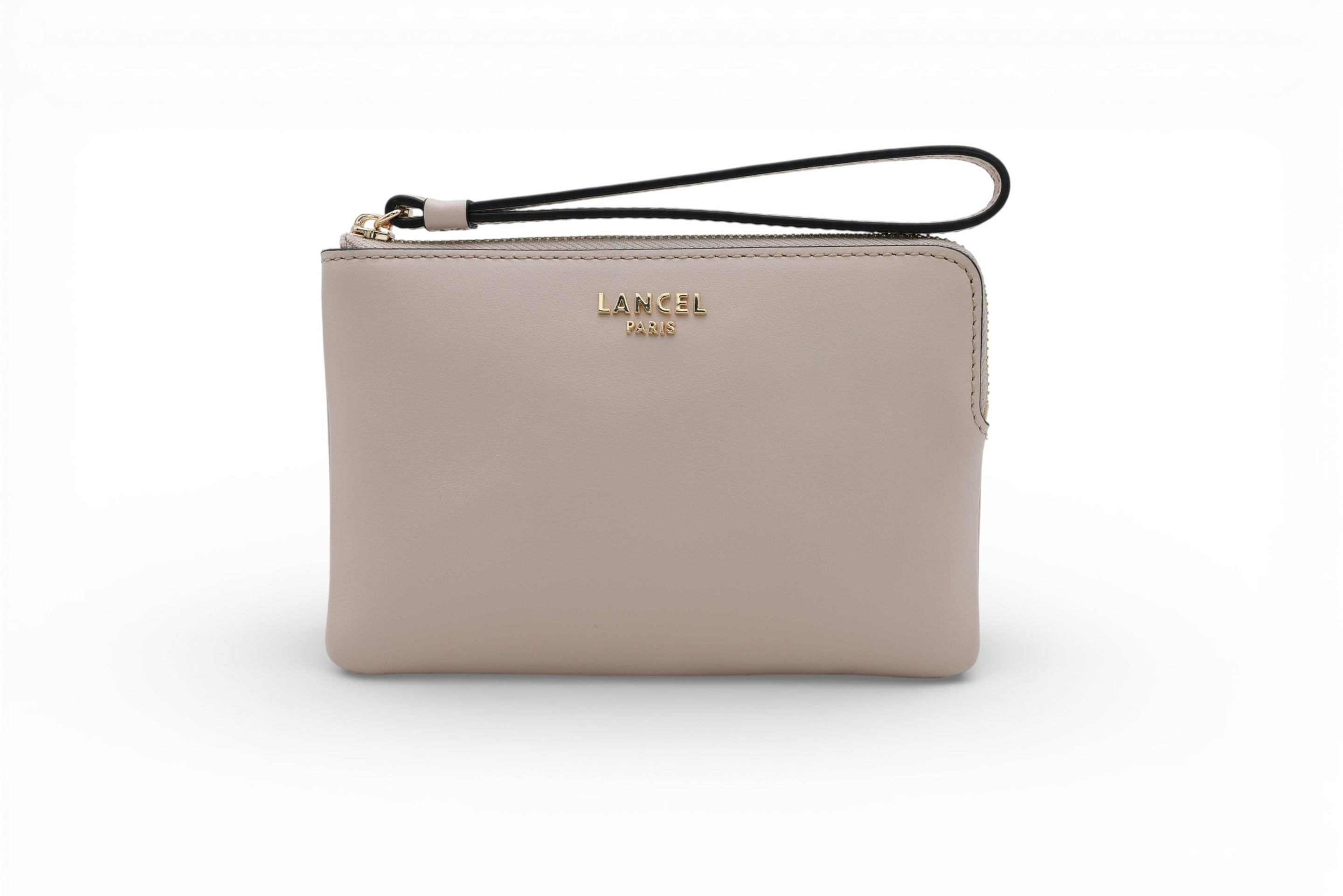 Lettrines de Lancel - Mini pochette zippe dragonne - Opale