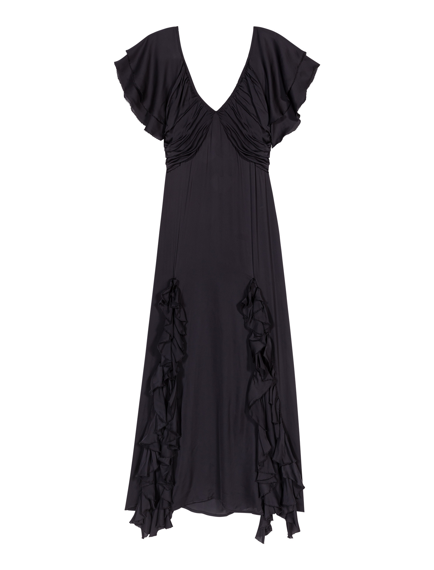 Robe longue dos ouvert