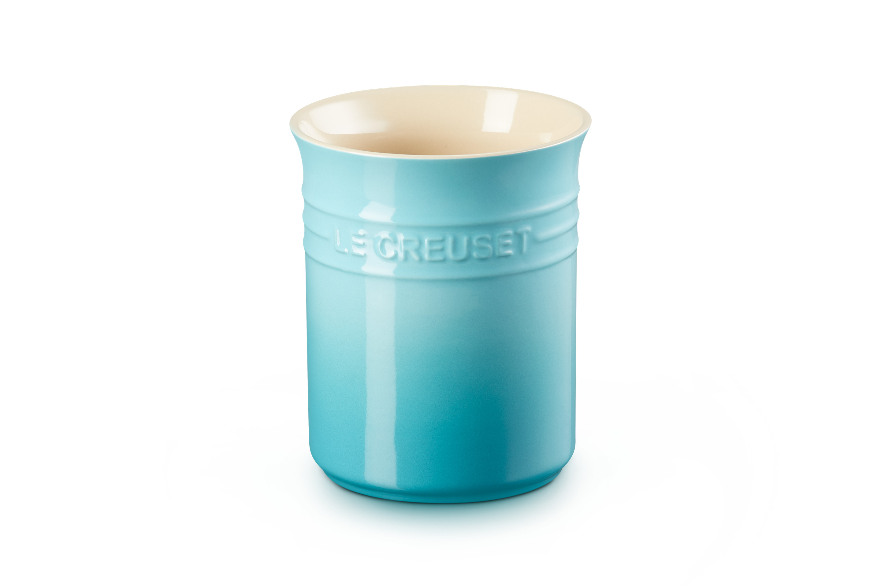 Pot à Ustensiles en céramique bleu caraïbes