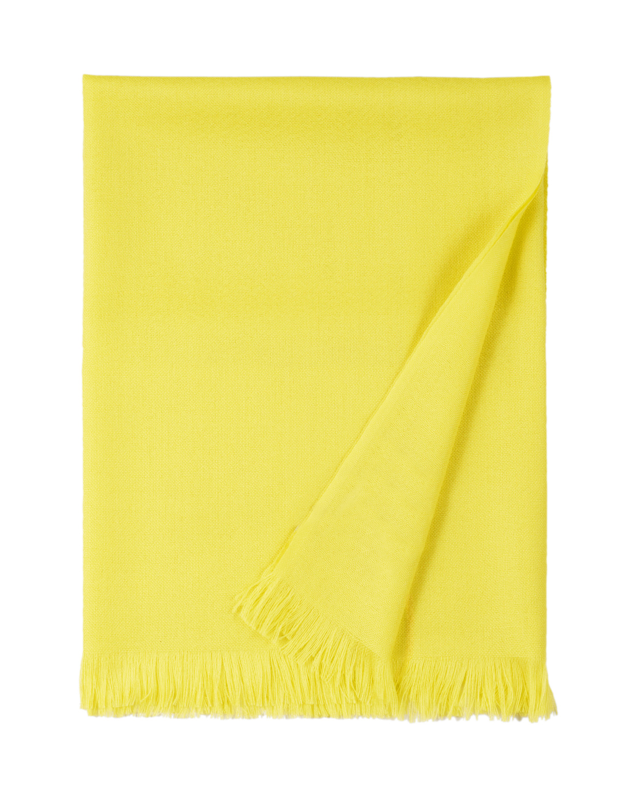 Petite étole en voile - Accessoire - JAUNE TENNIS