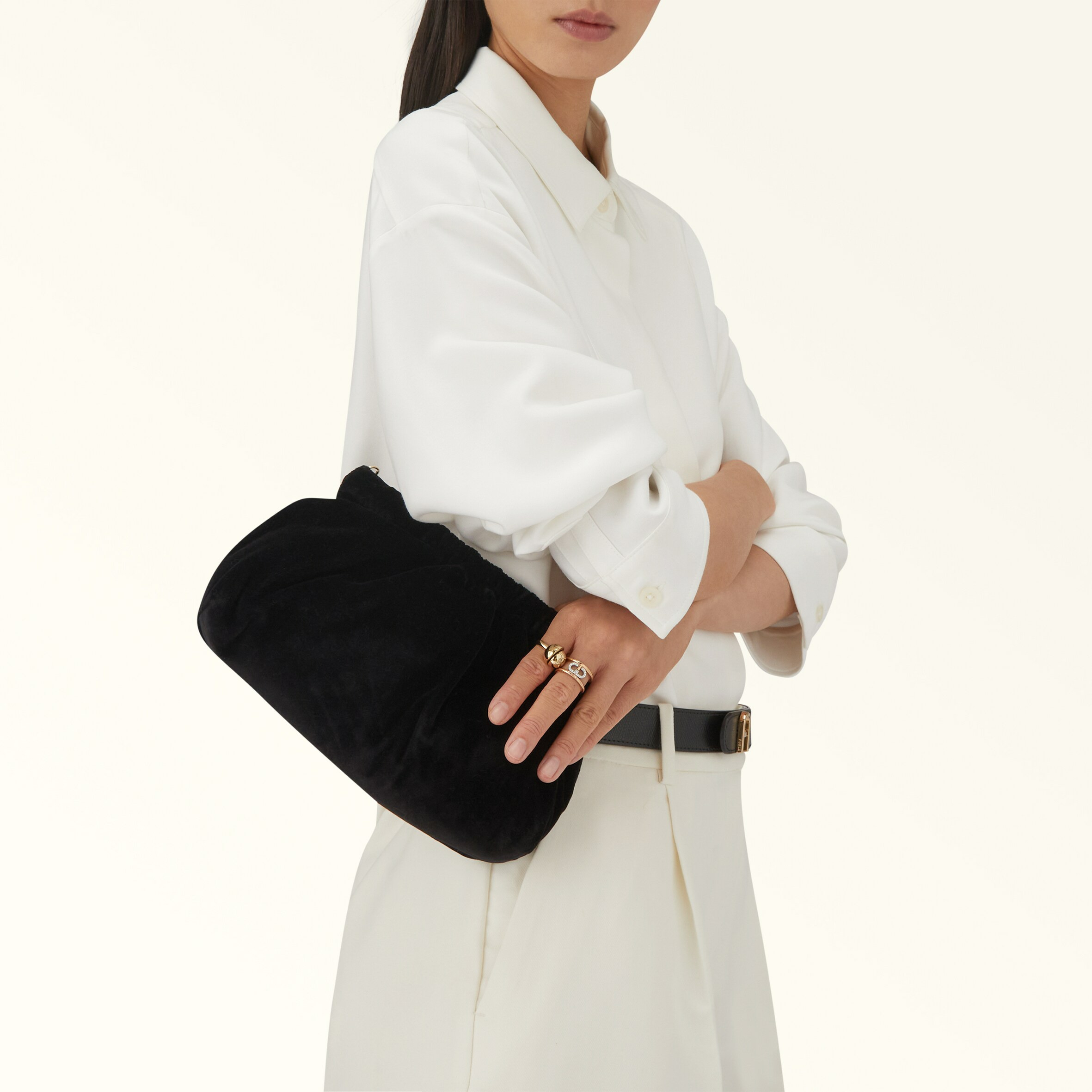 FURLA NUVOLA MINI CROSSBODY POUCH - NAPPA DATTERO LUX