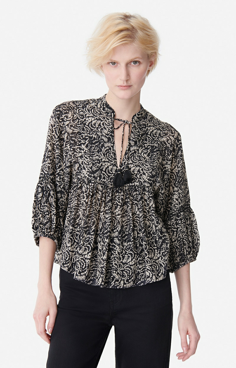 Blouse Baltik En Viscose et Coton