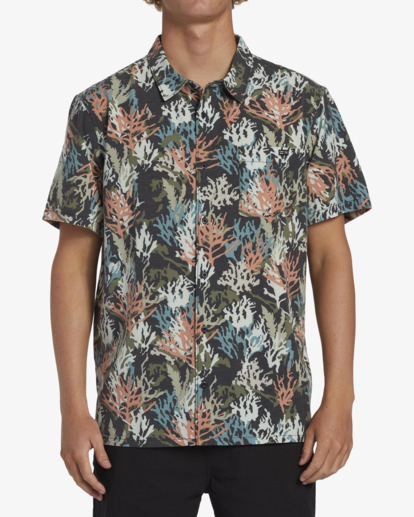 CORAL GARDEN SURFTREK WOVEN SS