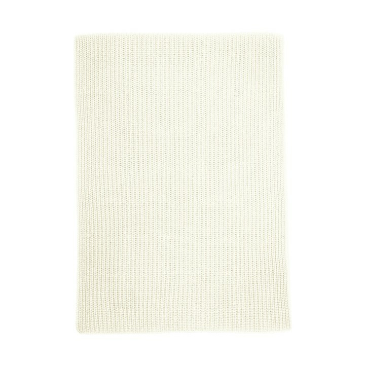 Écharpe à côtes anglaises 170 cm x 30 cm  - Accessoire - NATUREL