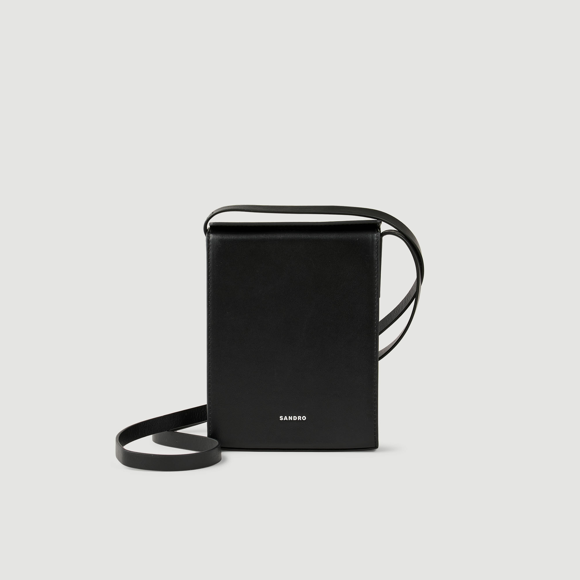 Pochette à bandoulière en cuir