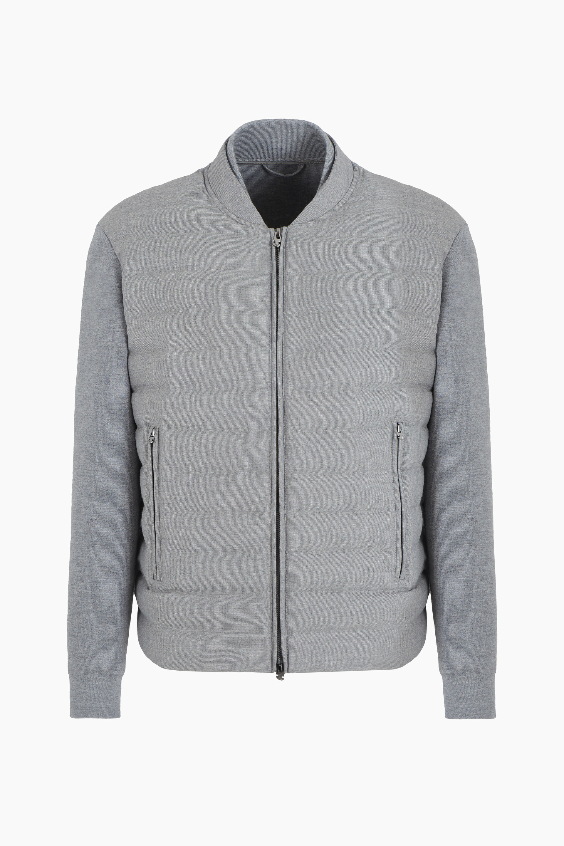 Veste bomber - gris clair mélange