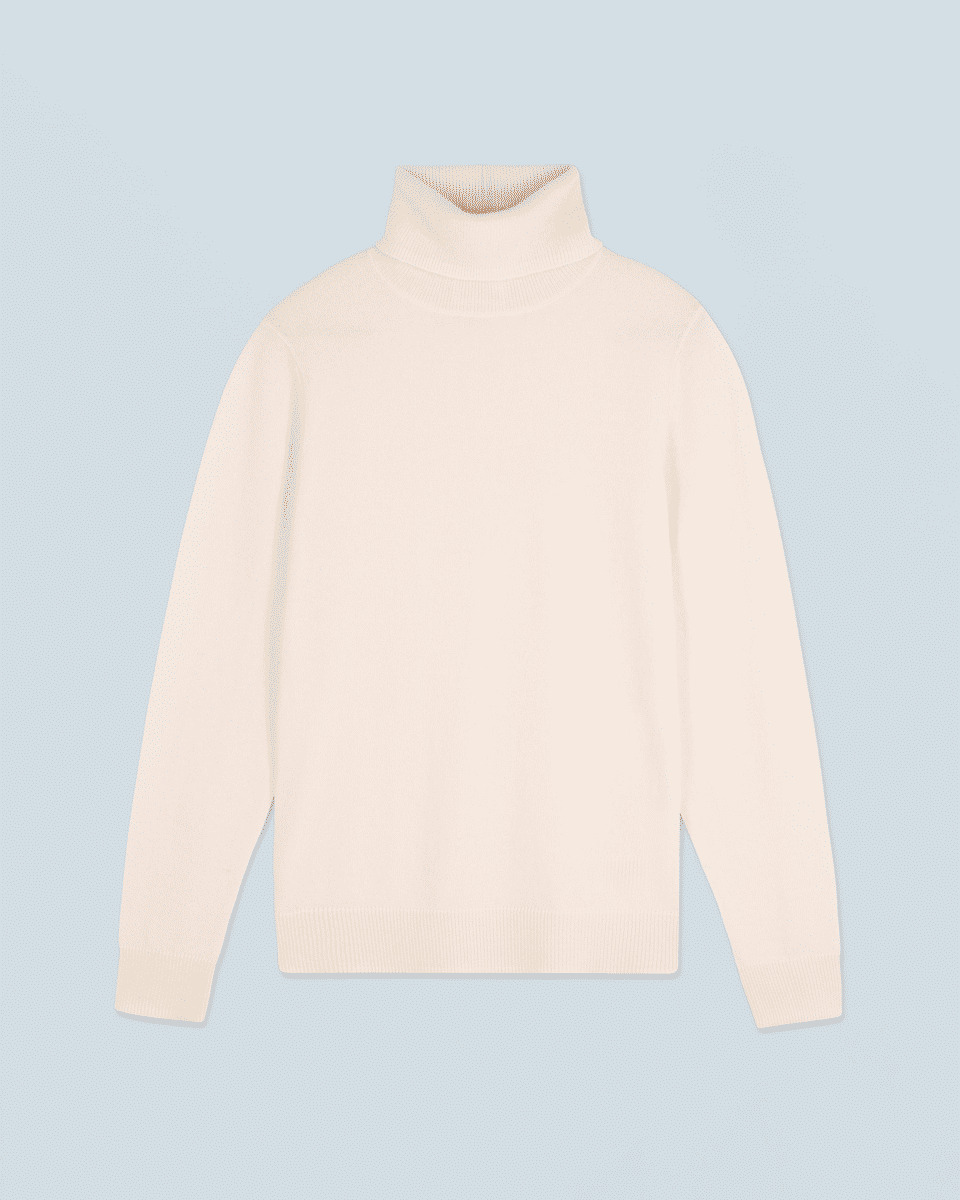 Pull Col Roule Basique