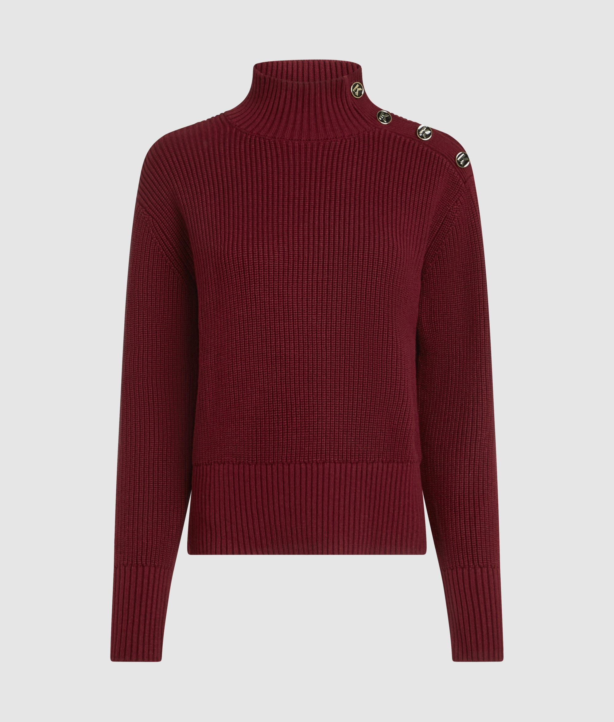 K BUTTON DETAIL JUMPER