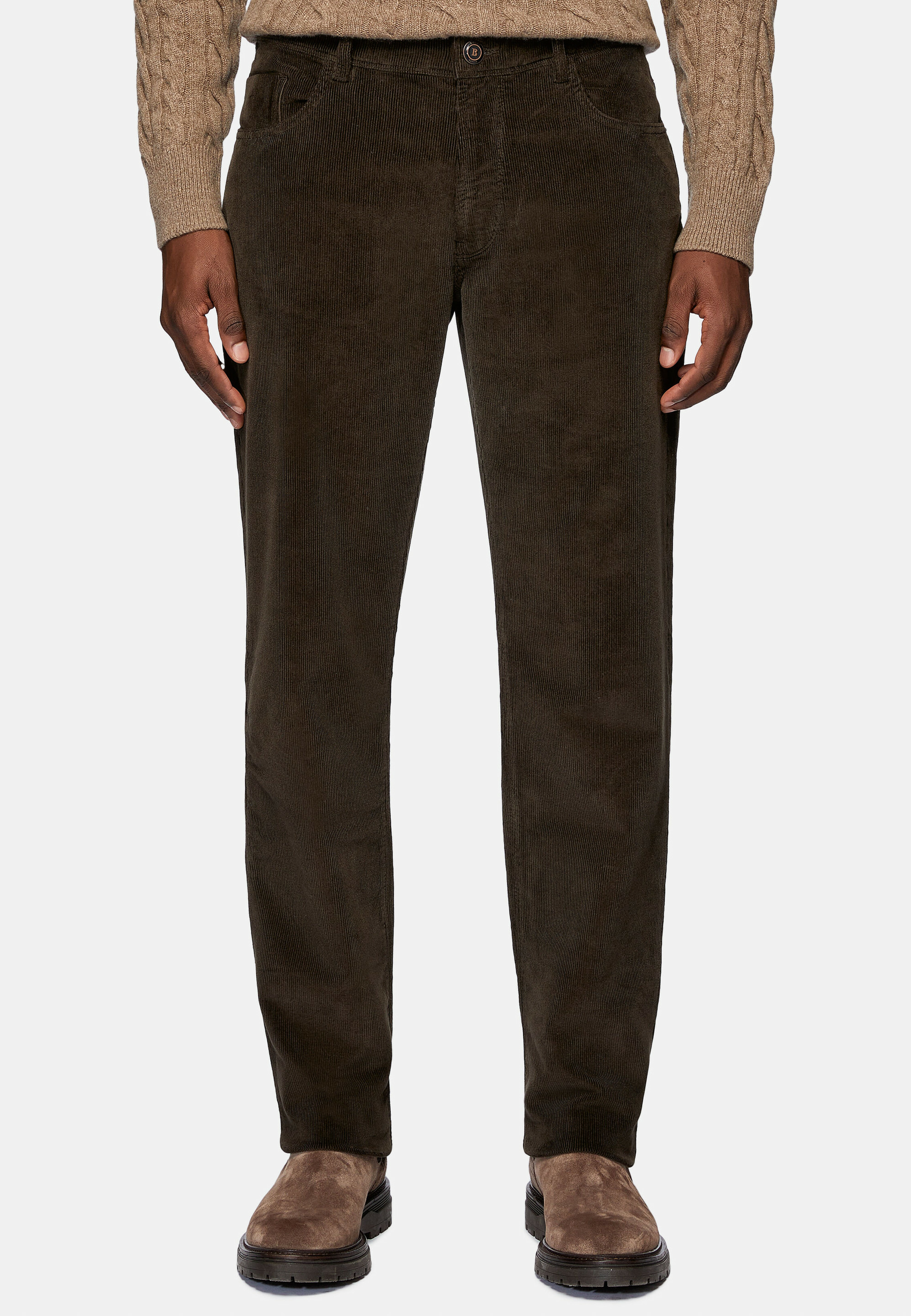 Jean En Velours Extensible